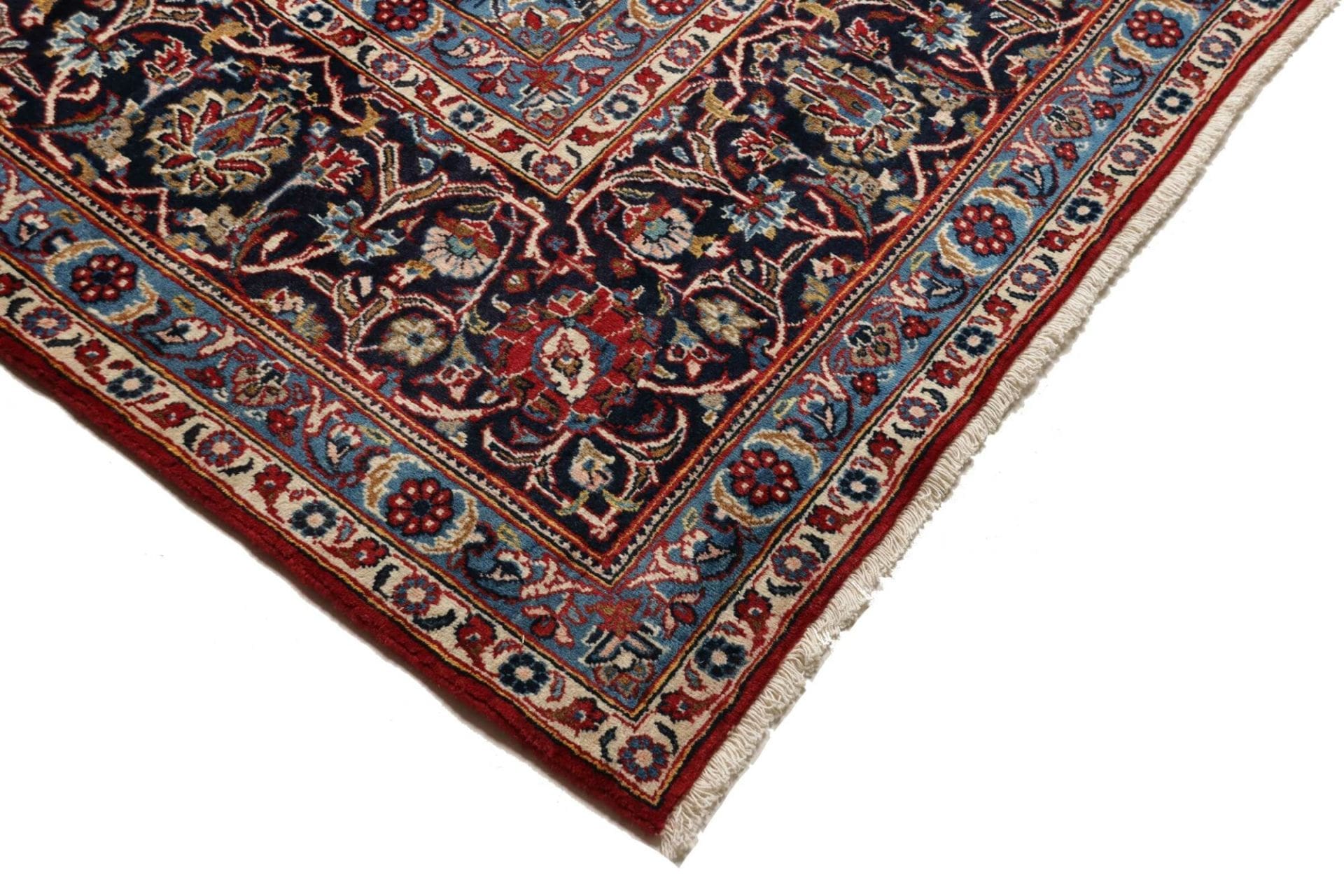 Kashan Persian Rug 258 × 380 cm, Wool, hand-knotted