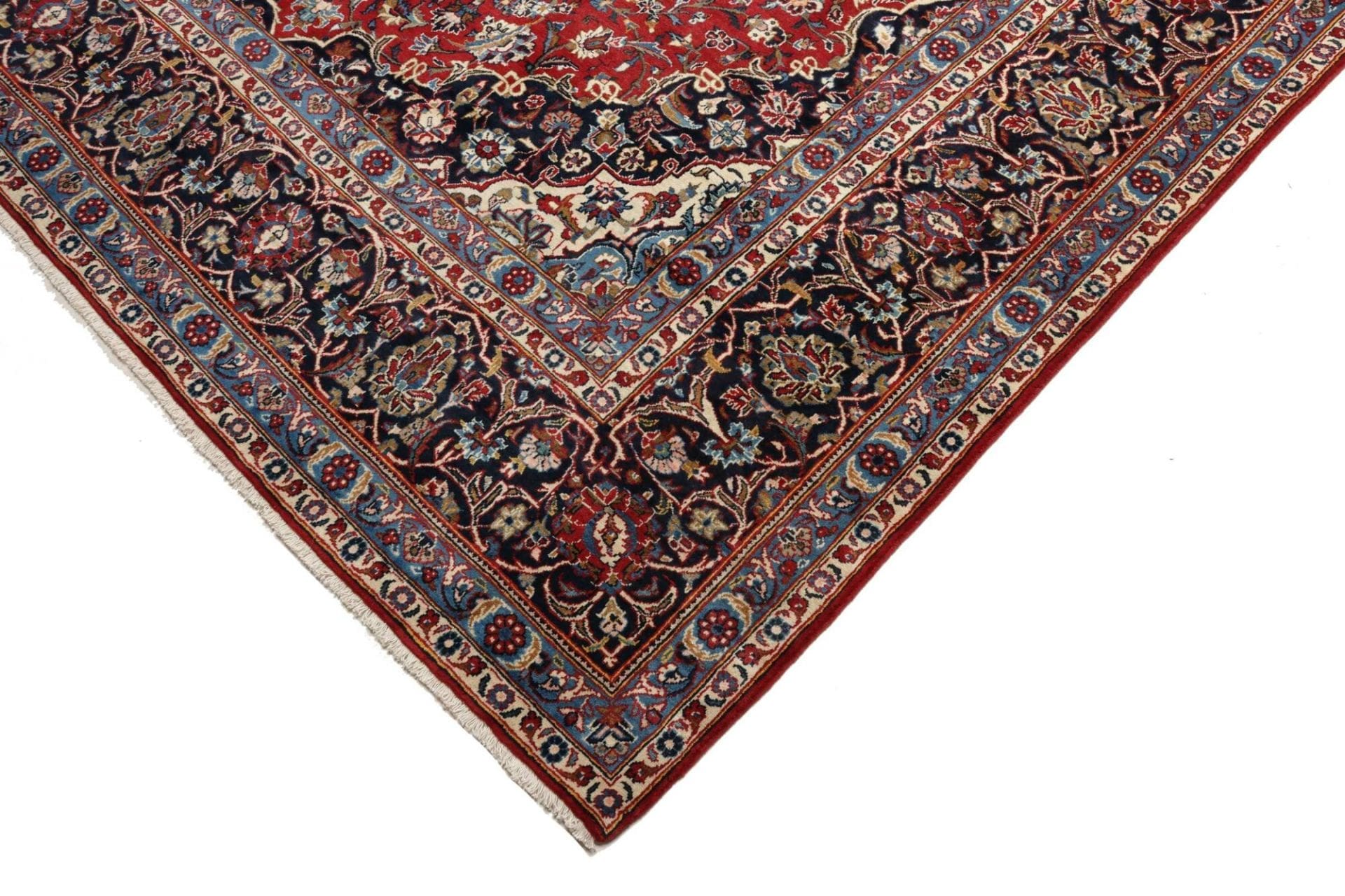 Kashan Persian Rug 258 × 380 cm, Wool, hand-knotted