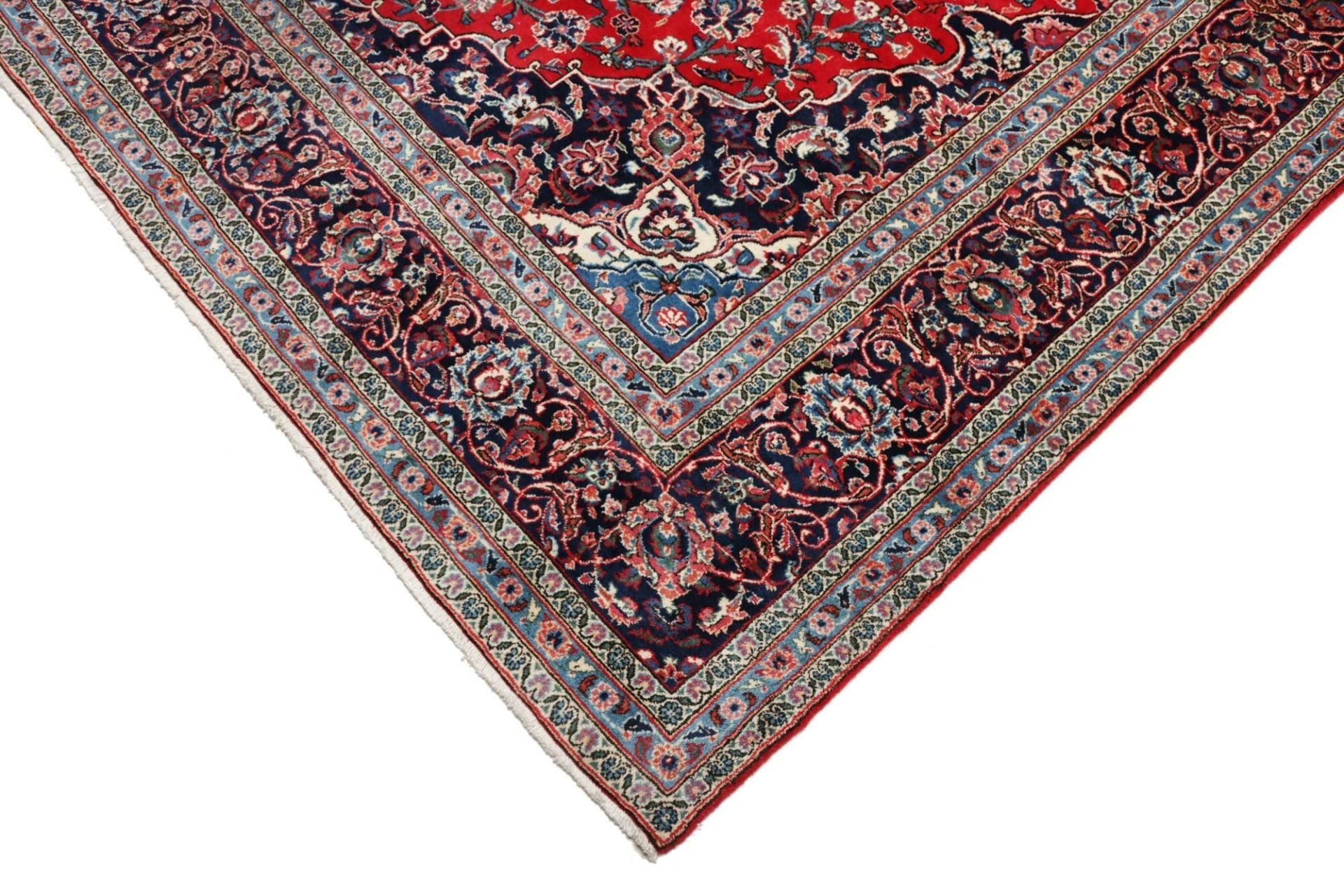 Kashan Persian Rug 259 × 386 cm, Wool, hand-knotted
