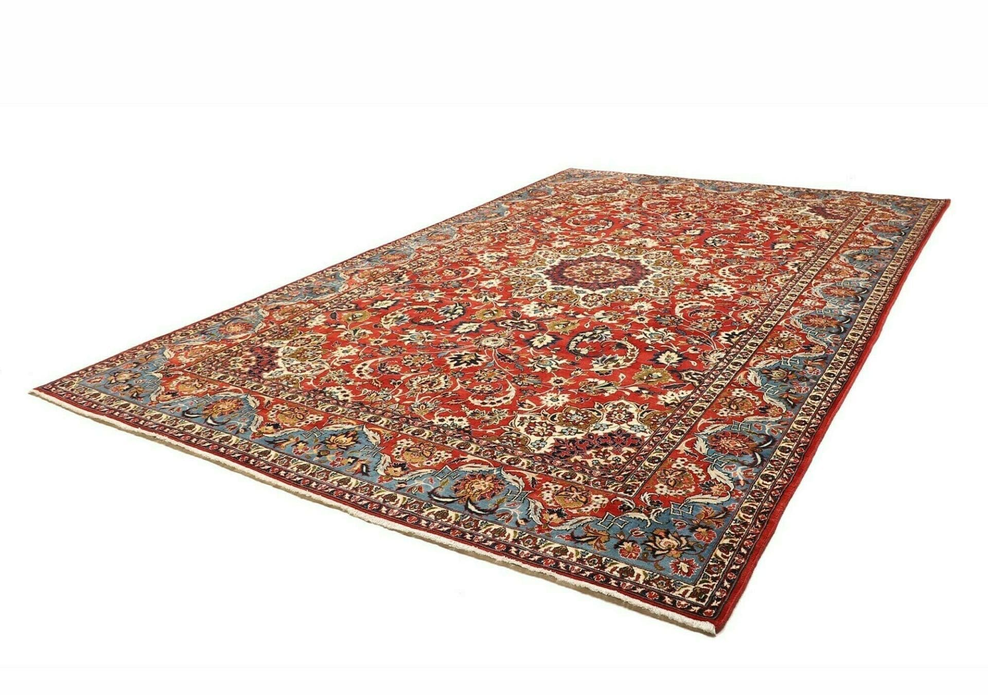 najafabad-teppich-263-x-384cm-handgeknupft-florales-design-perserteppich-1 Persian Rug 263 × 384 cm, Wool, hand-knotted