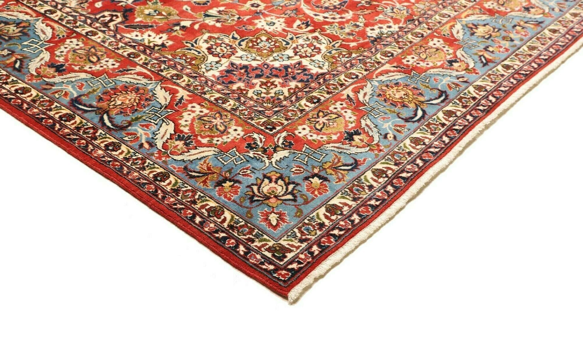 najafabad-teppich-263-x-384cm-handgeknupft-florales-design-perserteppich-4 Persian Rug 263 × 384 cm, Wool, hand-knotted