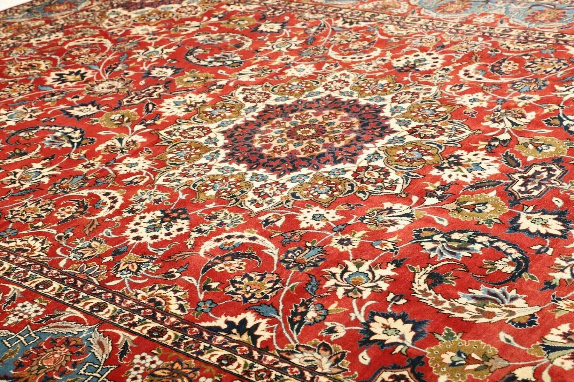 najafabad-teppich-263-x-384cm-handgeknupft-florales-design-perserteppich-6 Persian Rug 263 × 384 cm, Wool, hand-knotted