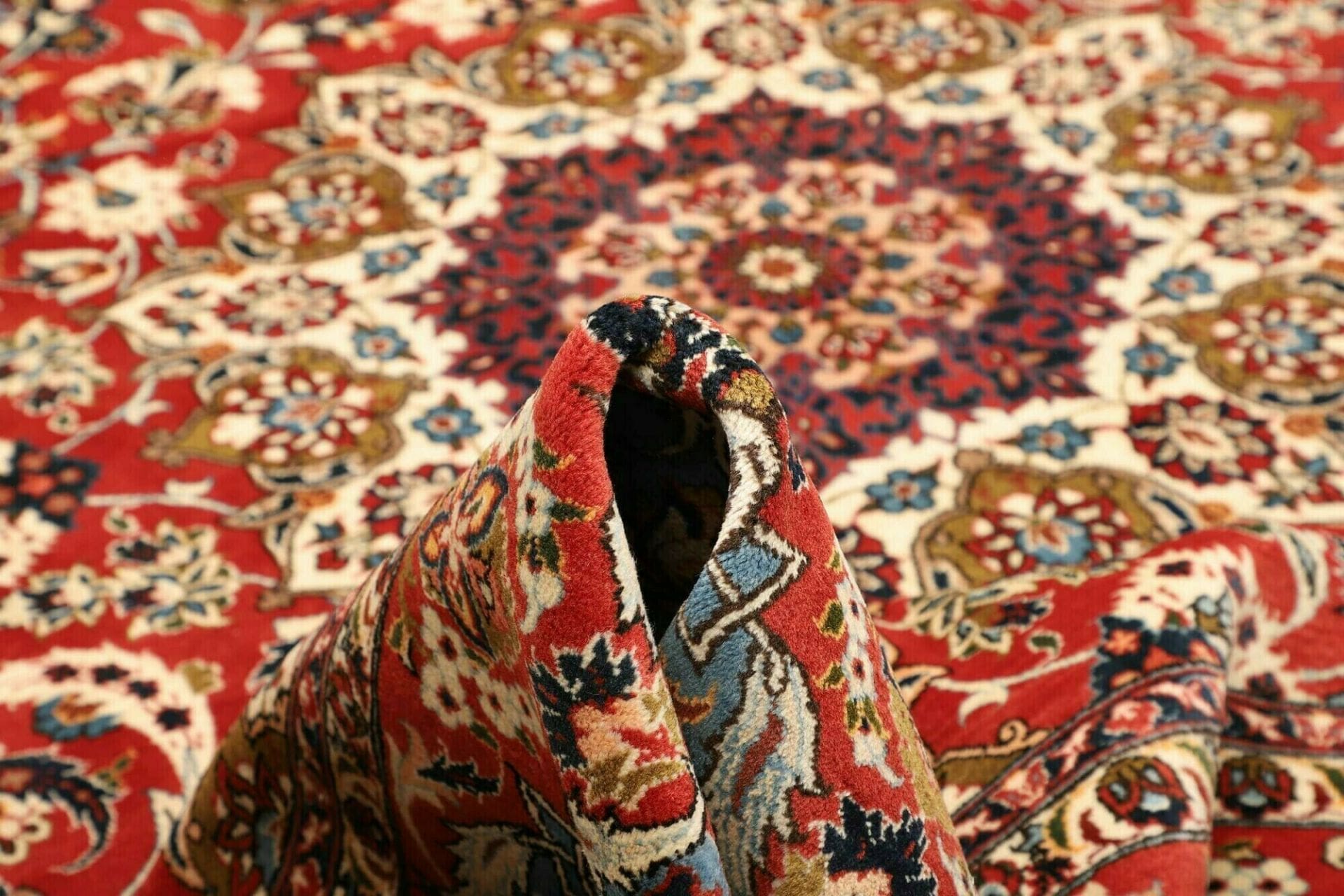najafabad-teppich-263-x-384cm-handgeknupft-florales-design-perserteppich-8 Persian Rug 263 × 384 cm, Wool, hand-knotted