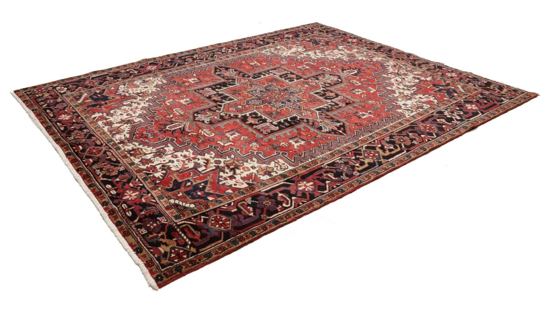 Heriz Persian Rug 250 × 310 cm, Wool, hand-knotted
