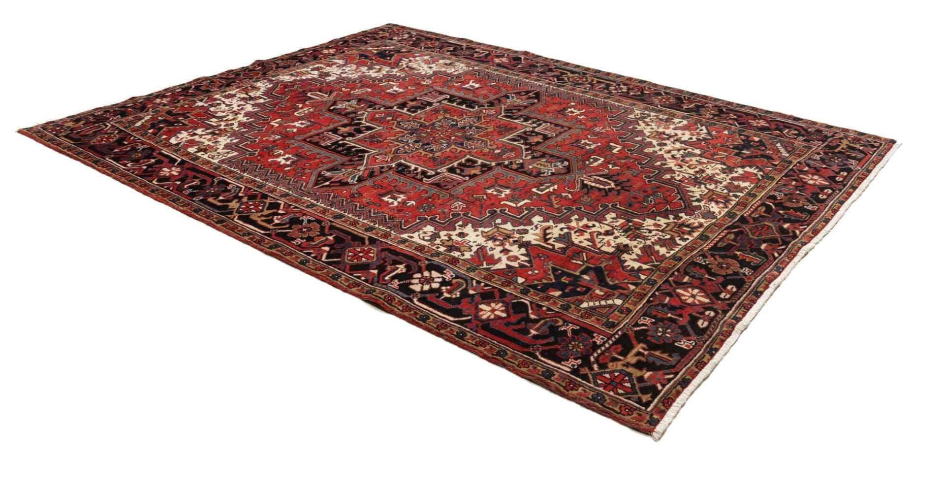 Heriz Persian Rug 250 × 310 cm, Wool, hand-knotted