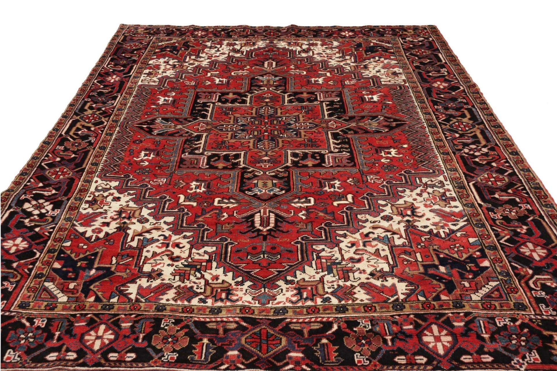 Heriz Persian Rug 250 × 310 cm, Wool, hand-knotted