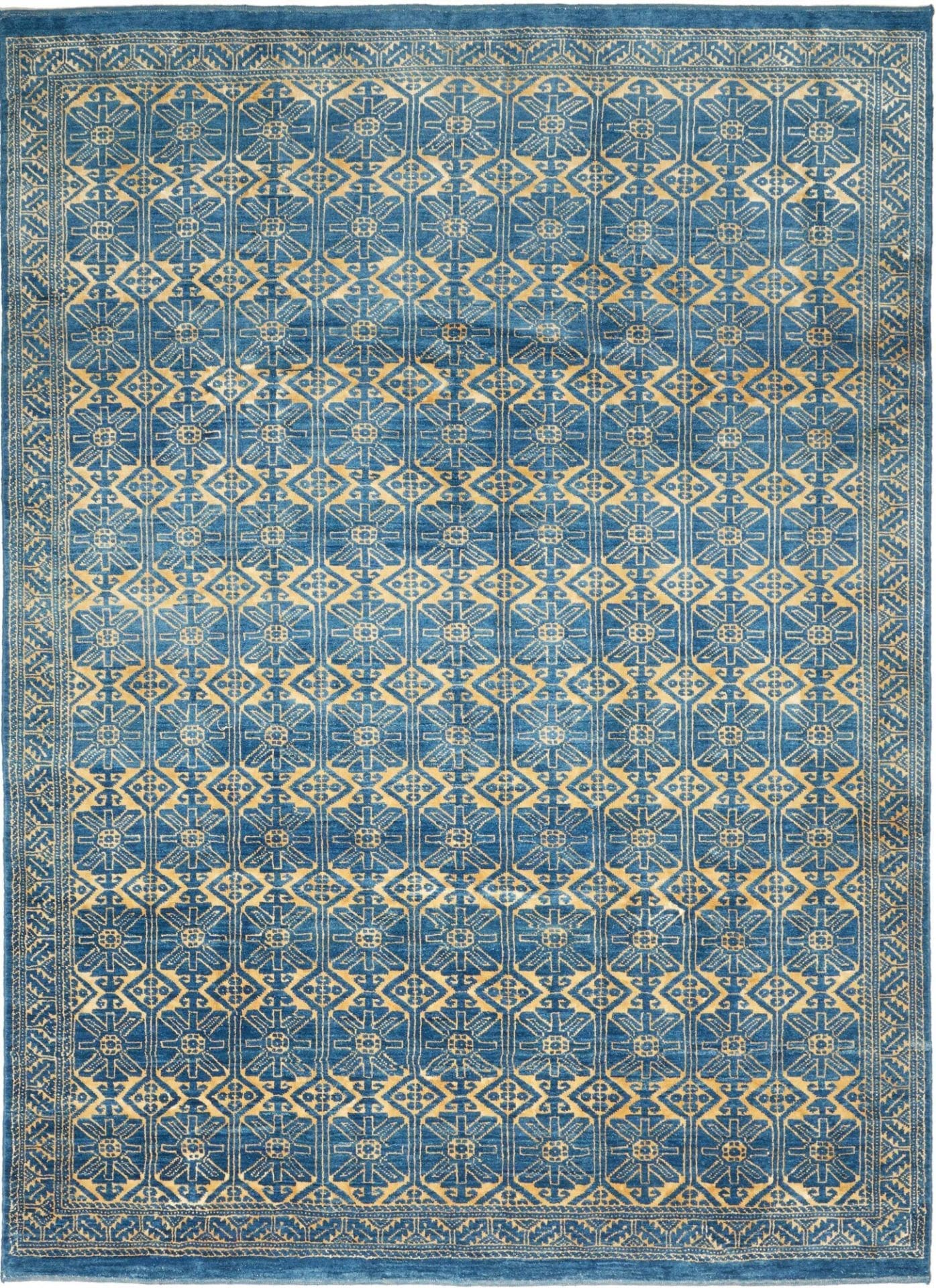 Gabbeh Persian Rug — hand-knotted, 203 × 271 cm, Wool