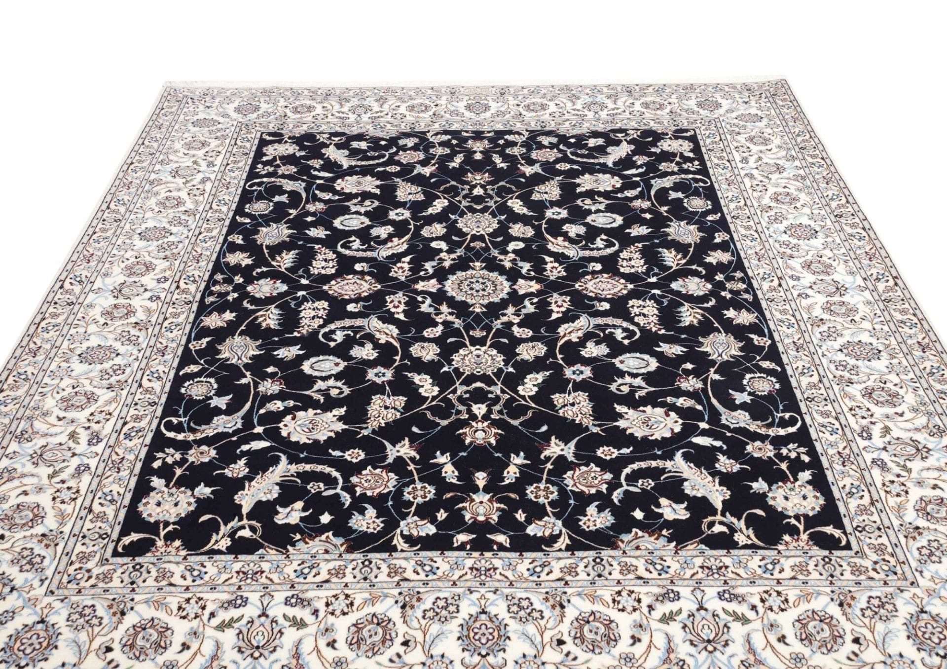 Nain Persian Rug 209 × 252 cm, Wool, hand-knotted