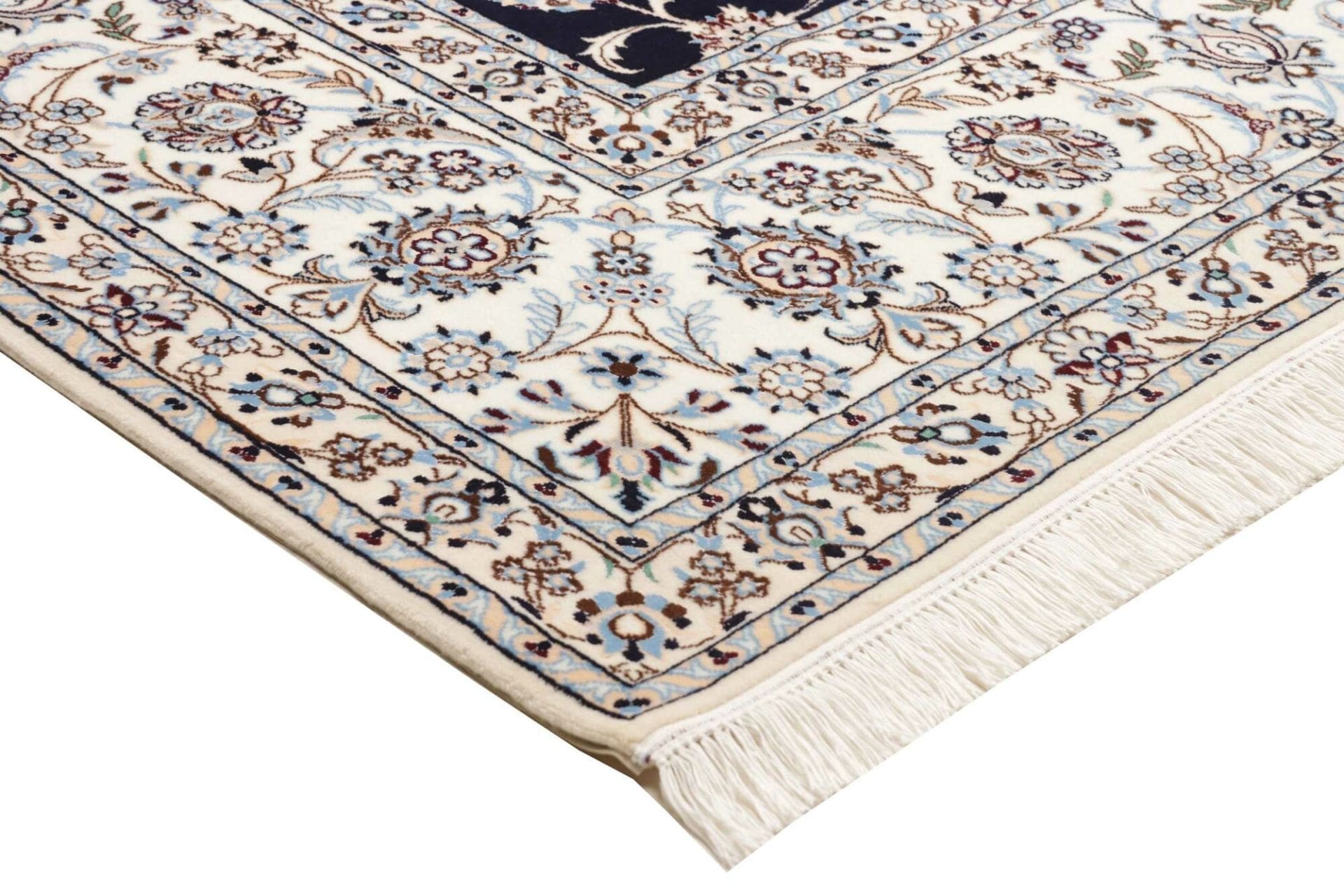 Nain Persian Rug 209 × 252 cm, Wool, hand-knotted