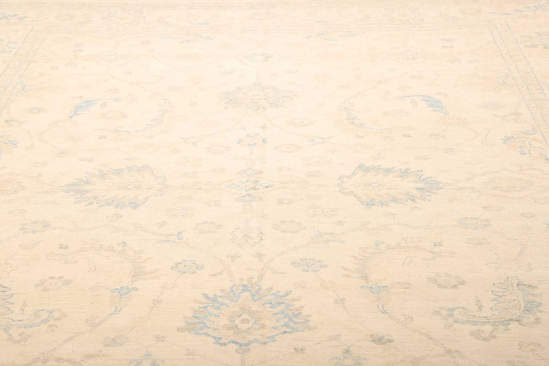 Hand-Knotted Wool Ziegler Pakistani Rug, 279 × 365 cm