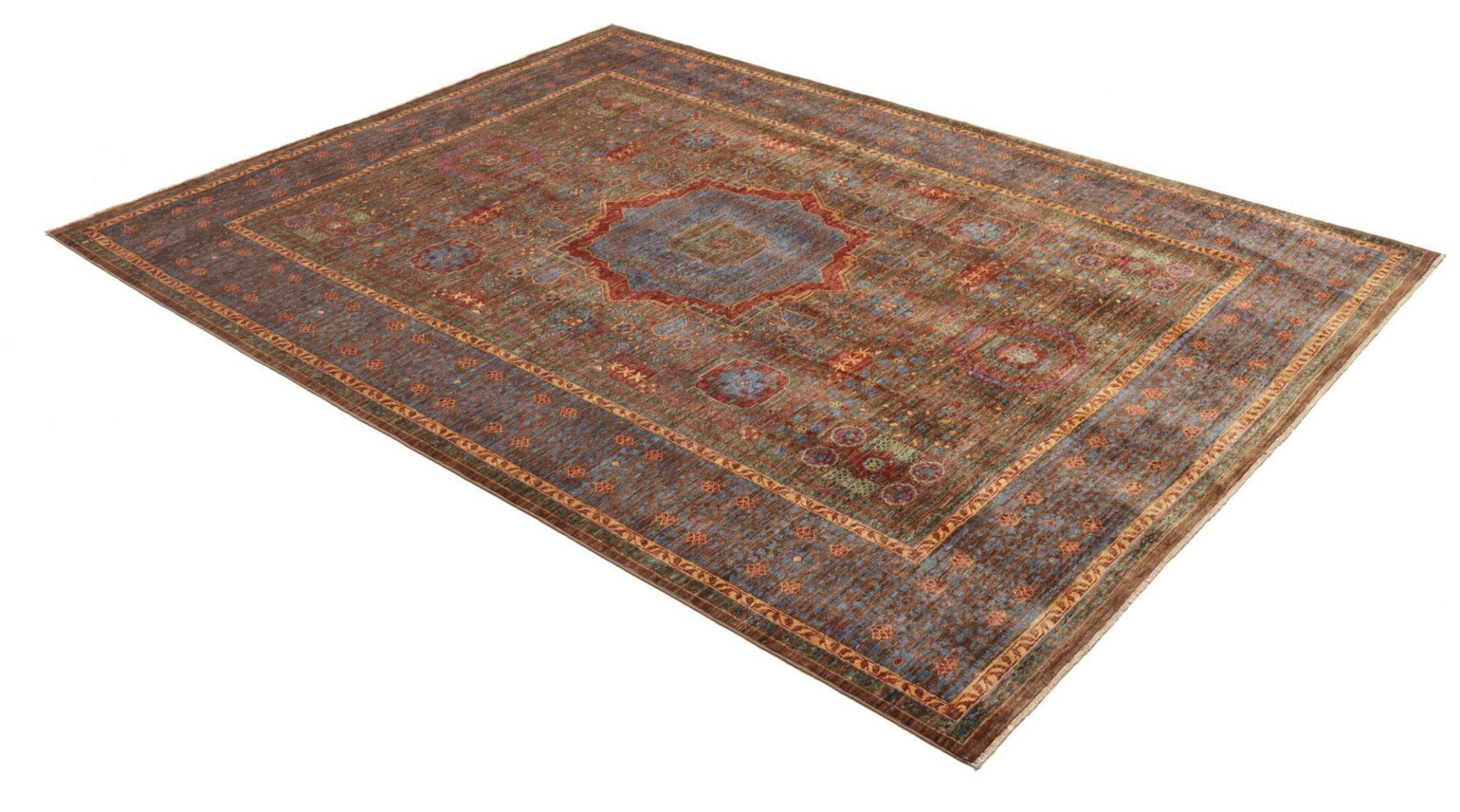 Mamluk Pakistani Rug 178 × 240 cm, Wool, hand-knotted