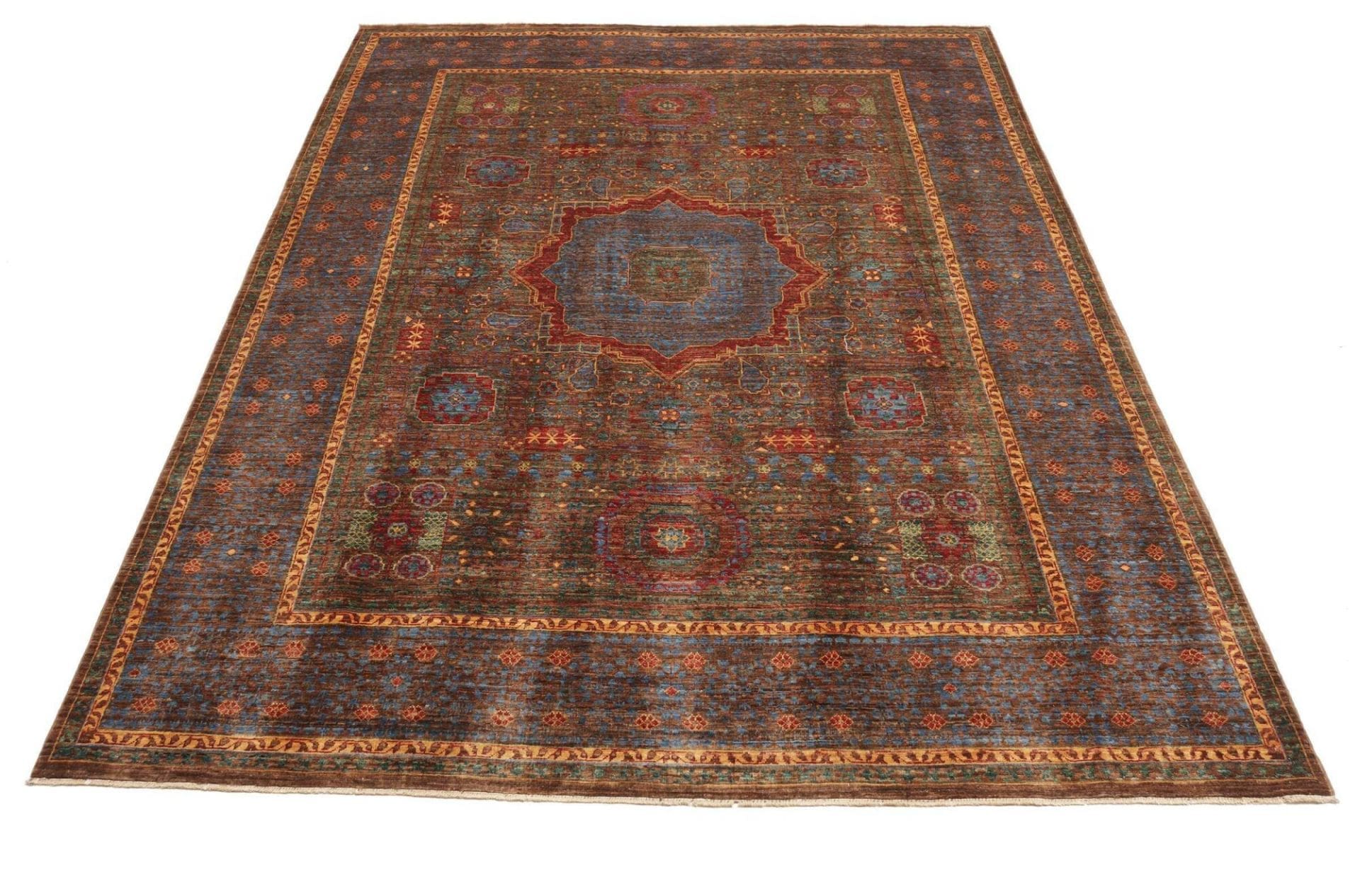 Mamluk Pakistani Rug 178 × 240 cm, Wool, hand-knotted