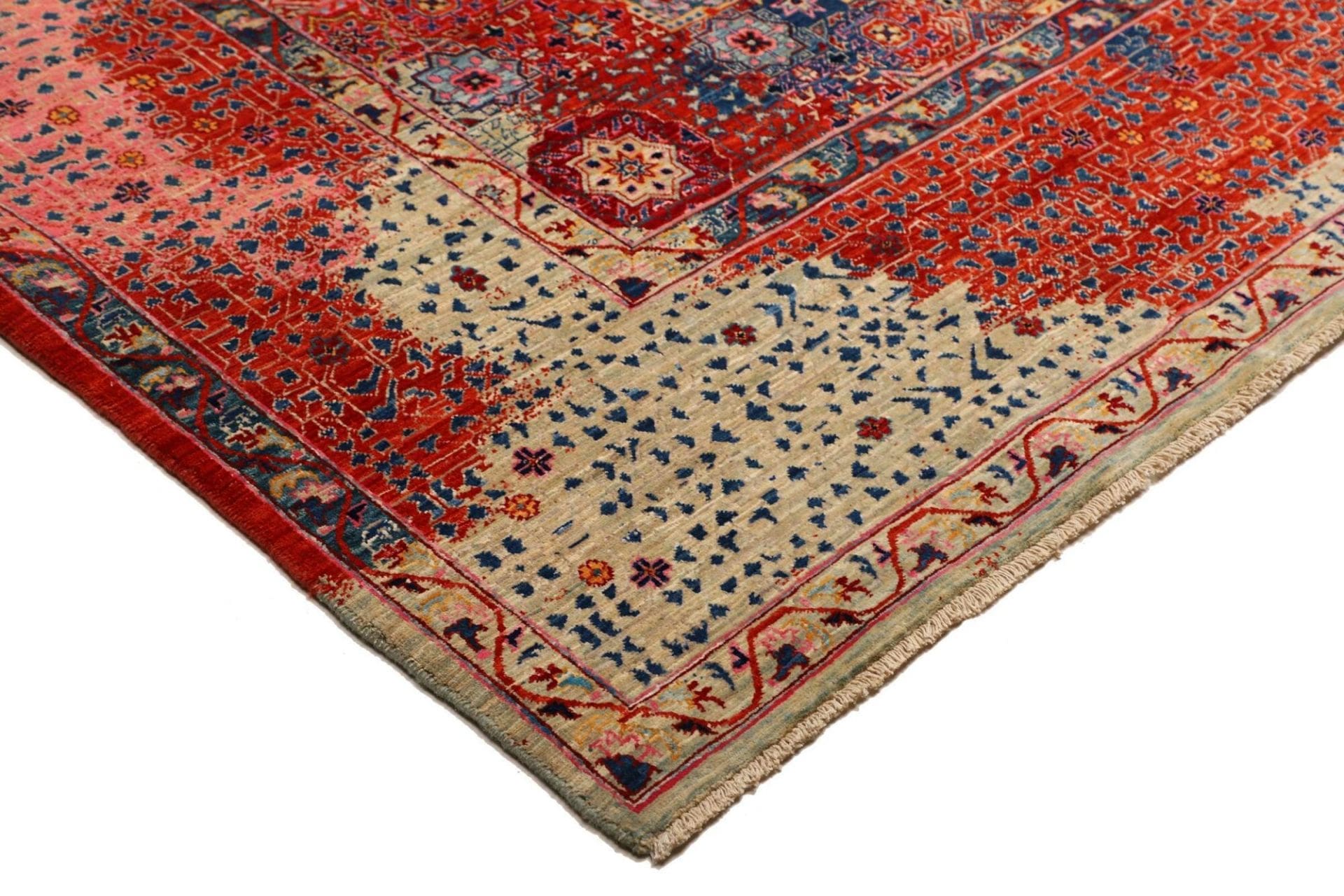 Mamluk Pakistani Rug 249 × 300 cm, Wool, hand-knotted