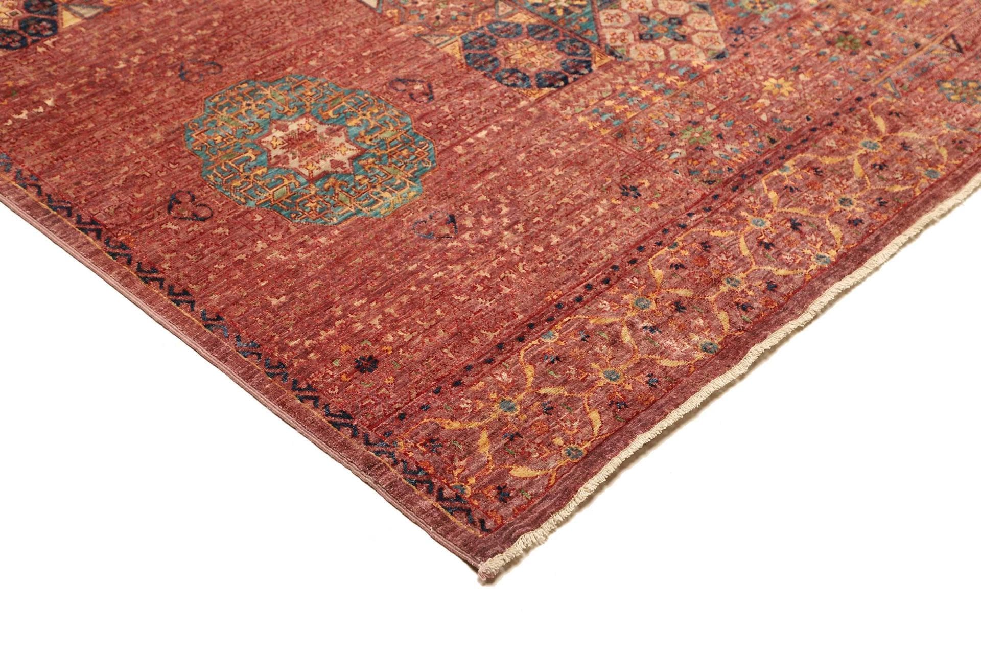 mamluk-orientteppich-248-x-306cm-seide-handgeknupft-4 Mamluk Pakistani Rug 248 × 306 cm, Wool, hand-knotted