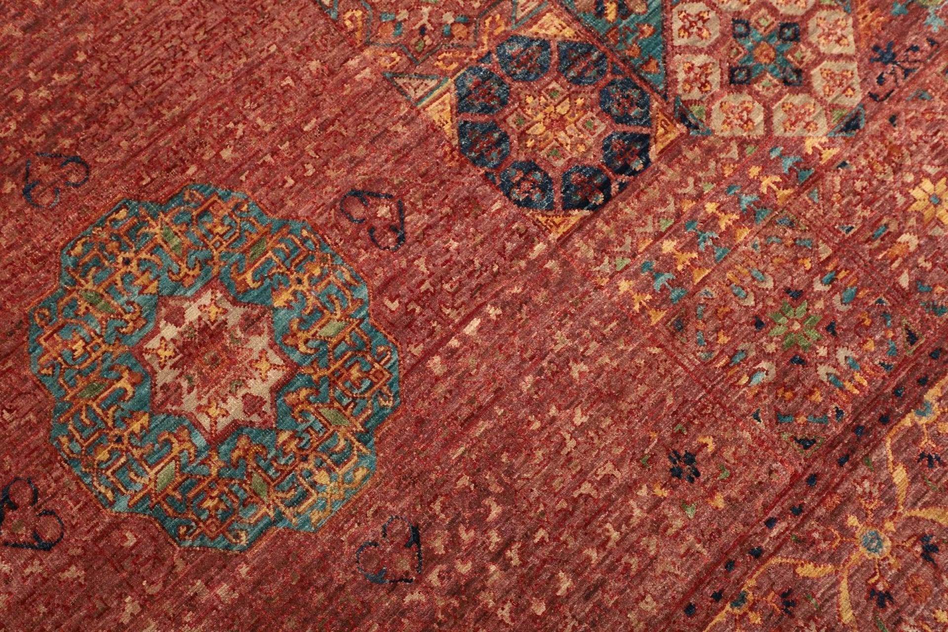 mamluk-orientteppich-248-x-306cm-seide-handgeknupft-5 Mamluk Pakistani Rug 248 × 306 cm, Wool, hand-knotted