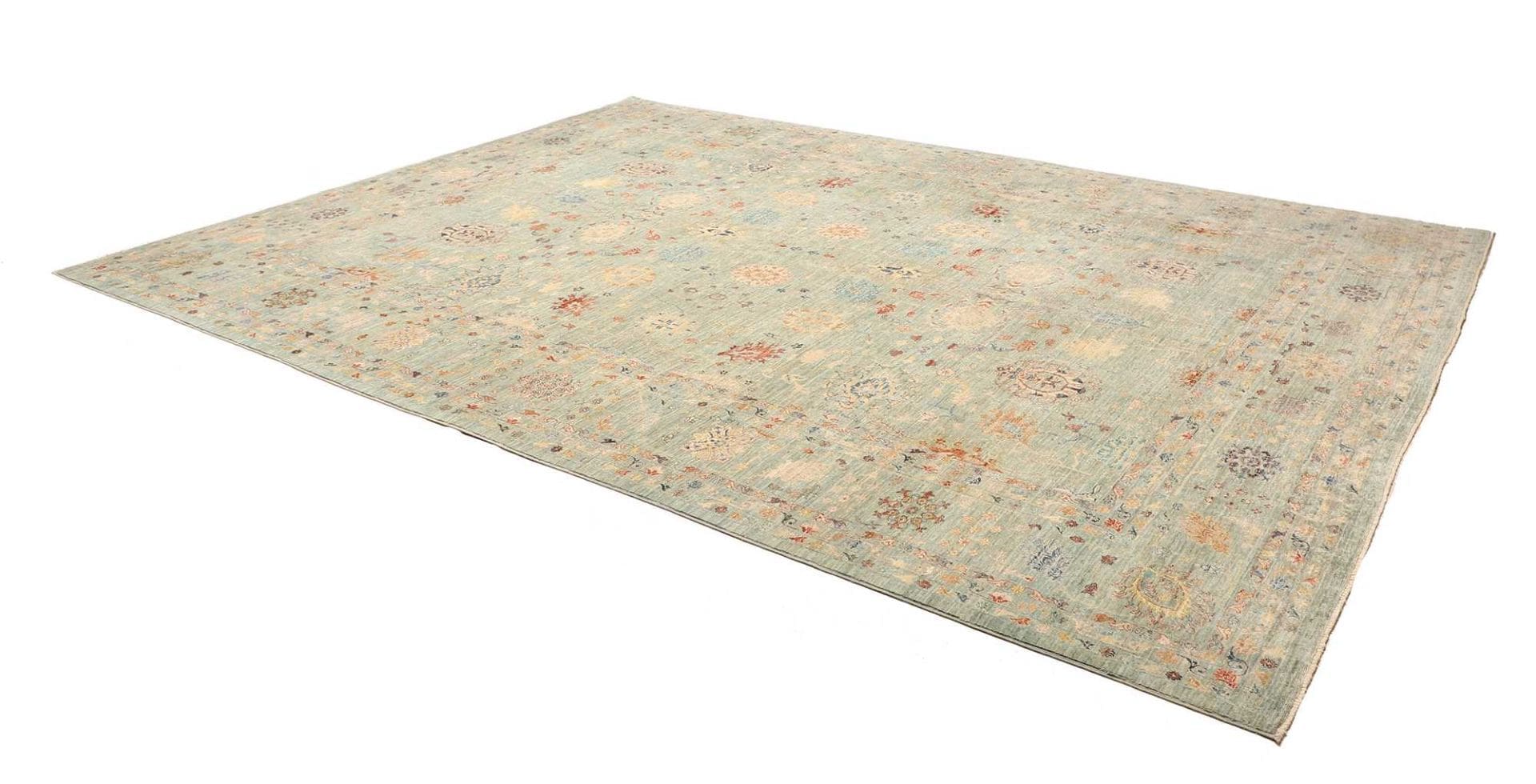 Samarkand Pakistani Rug 275 × 378 cm, Wool, hand-knotted