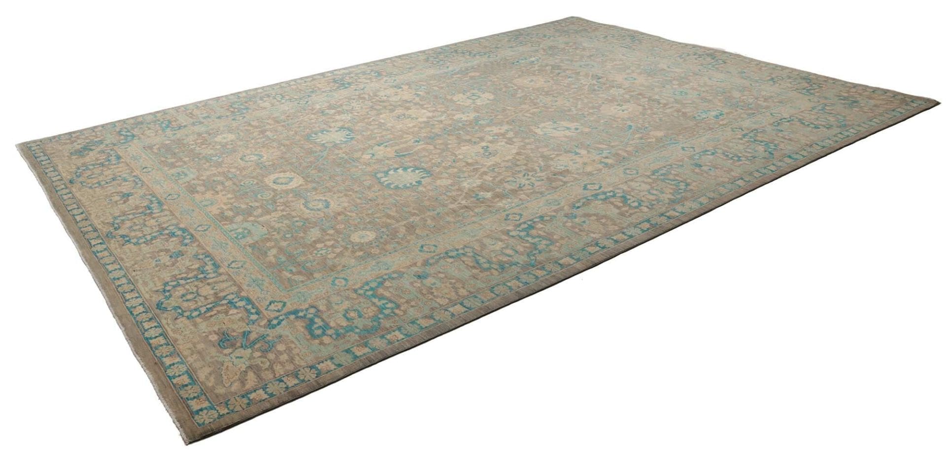 ziegler-orientteppich-302-x-429cm-schurwolle-handgeknupft-1 Hand-Knotted Wool Ziegler Pakistani Rug, 302 × 429 cm