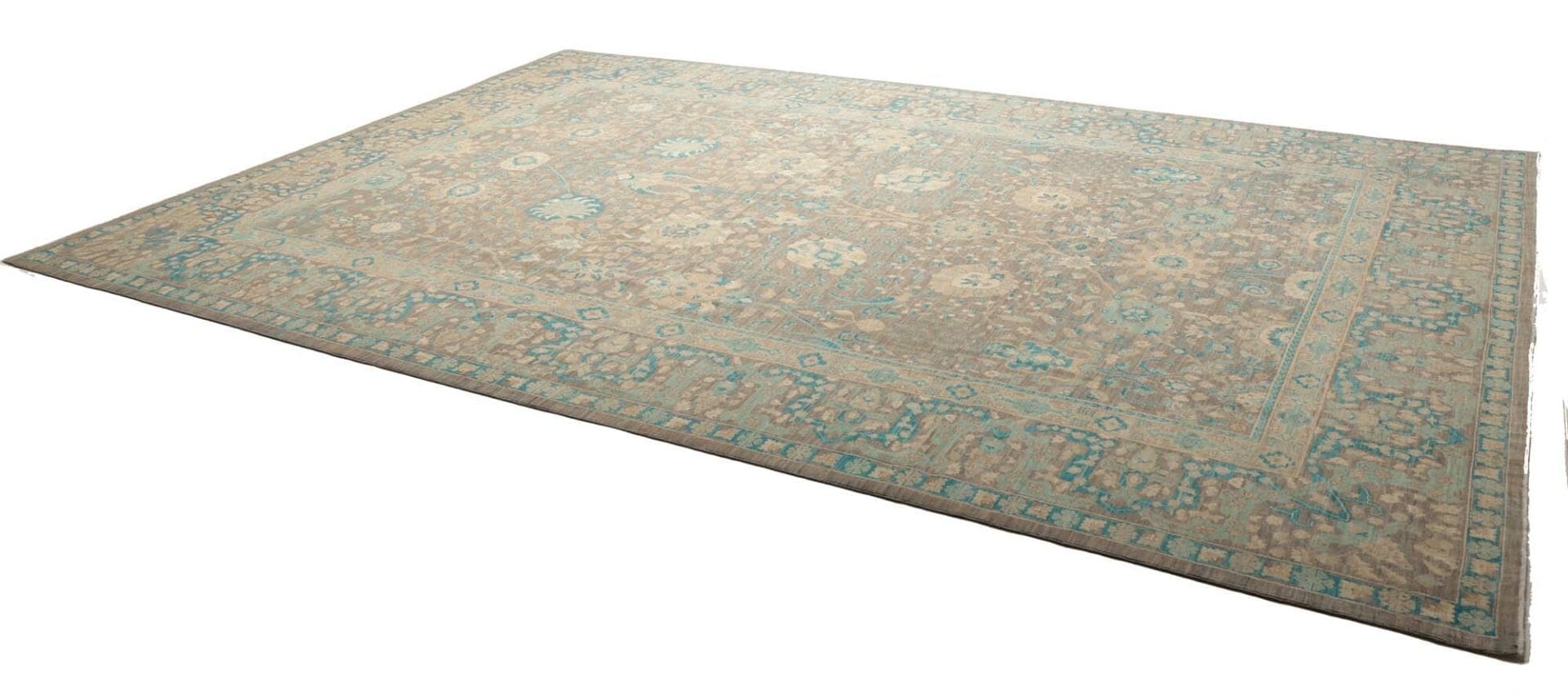 ziegler-orientteppich-302-x-429cm-schurwolle-handgeknupft-2 Hand-Knotted Wool Ziegler Pakistani Rug, 302 × 429 cm