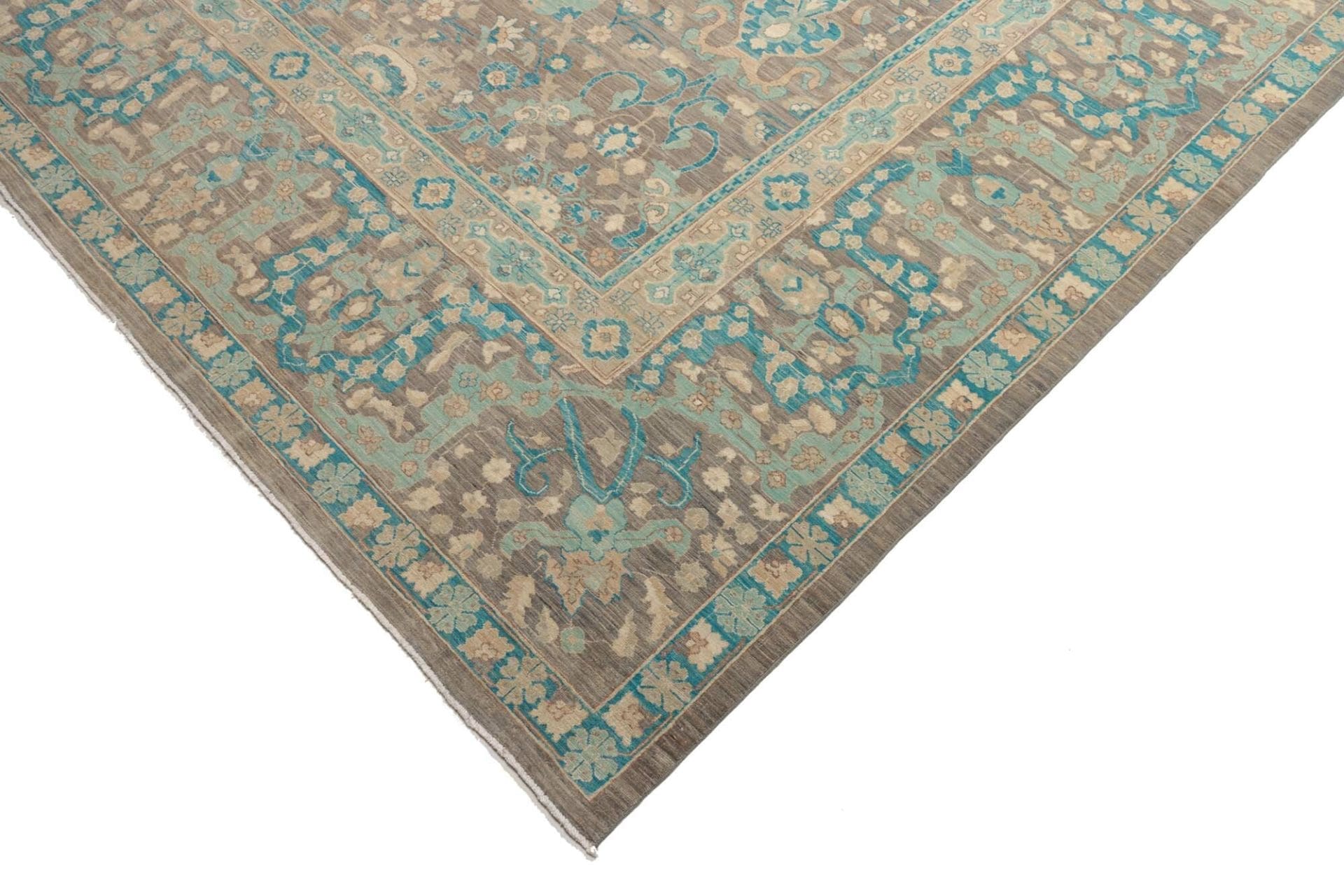 ziegler-orientteppich-302-x-429cm-schurwolle-handgeknupft-6 Hand-Knotted Wool Ziegler Pakistani Rug, 302 × 429 cm