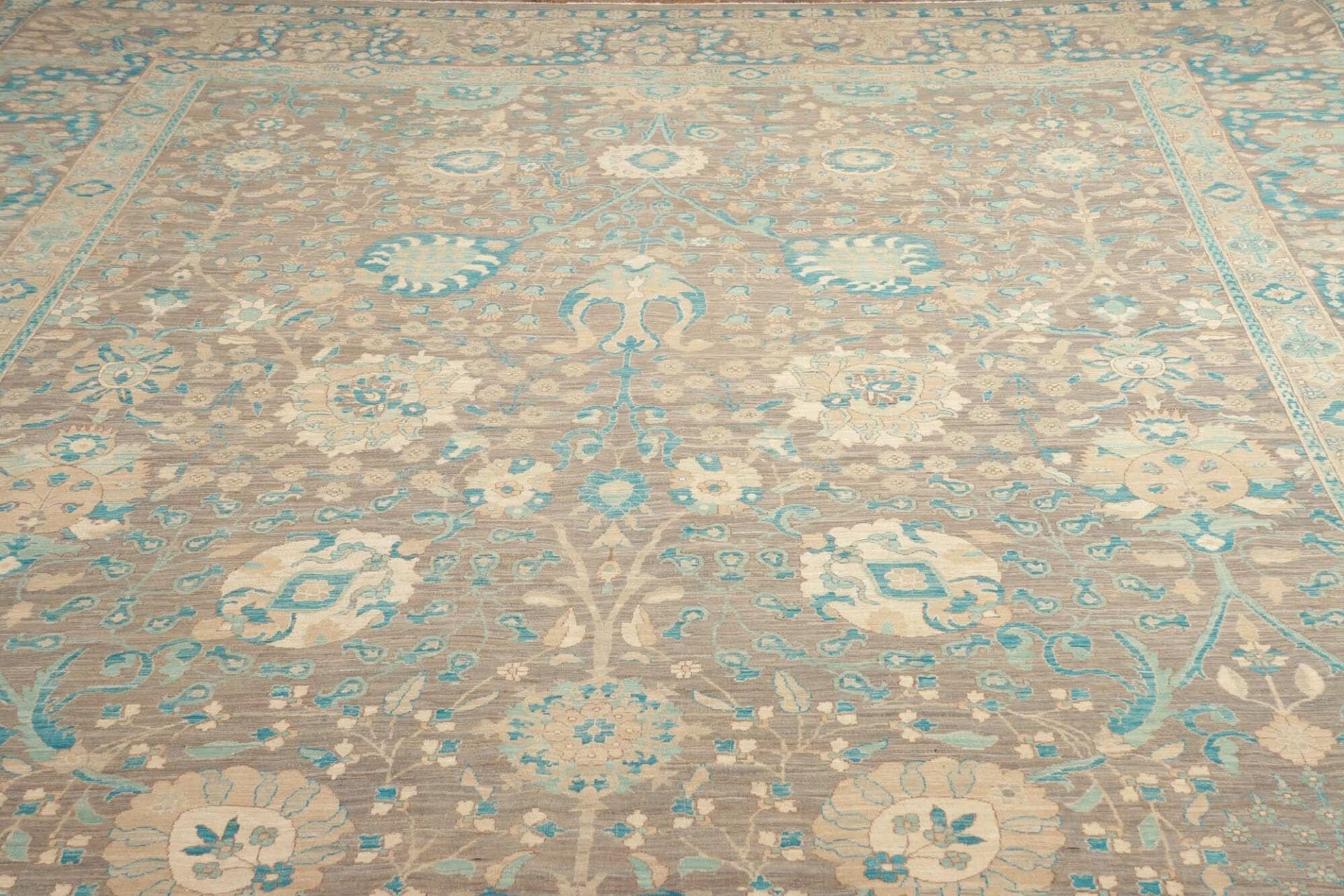 ziegler-orientteppich-302-x-429cm-schurwolle-handgeknupft-8 Hand-Knotted Wool Ziegler Pakistani Rug, 302 × 429 cm