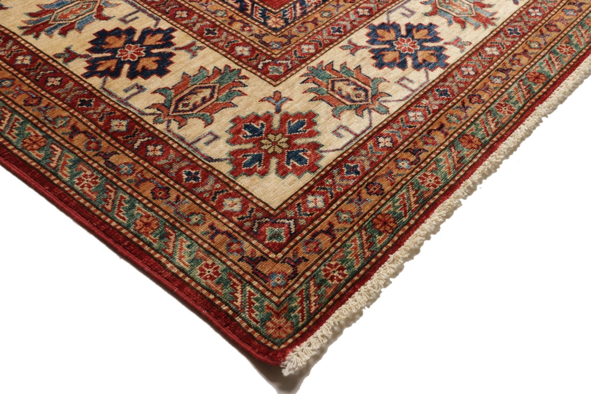 Kazak Pakistani Rug — hand-knotted, 283 × 370 cm, Wool