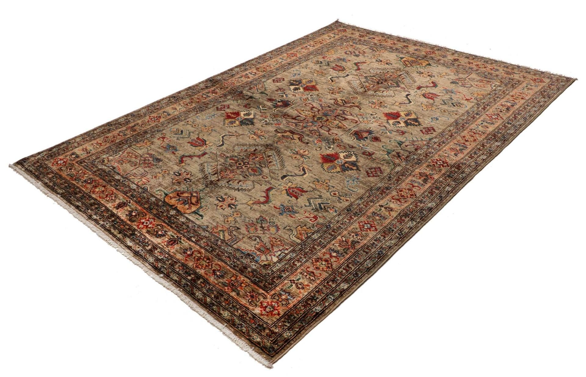 Kazak Pakistani Rug 178 × 240 cm, Wool, hand-knotted