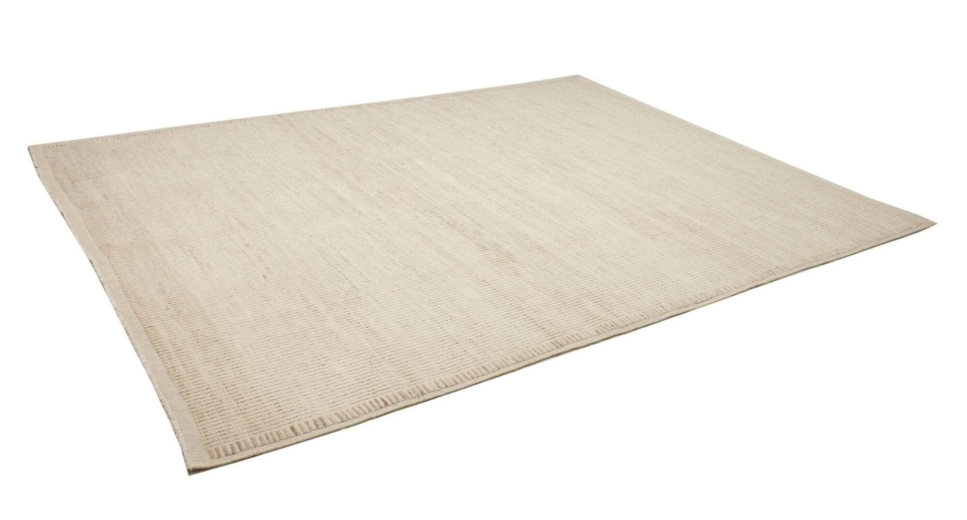 Hand-Knotted Wool Pakistani Rug, 243 × 308 cm