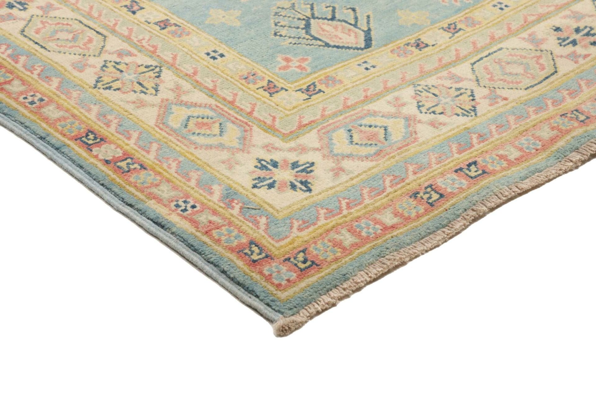 kazak-teppich-120-x-187-cm-geometrische-muster-handgeknupft-4 Kazak Pakistani Rug — hand-knotted, 120 × 187 cm, Wool
