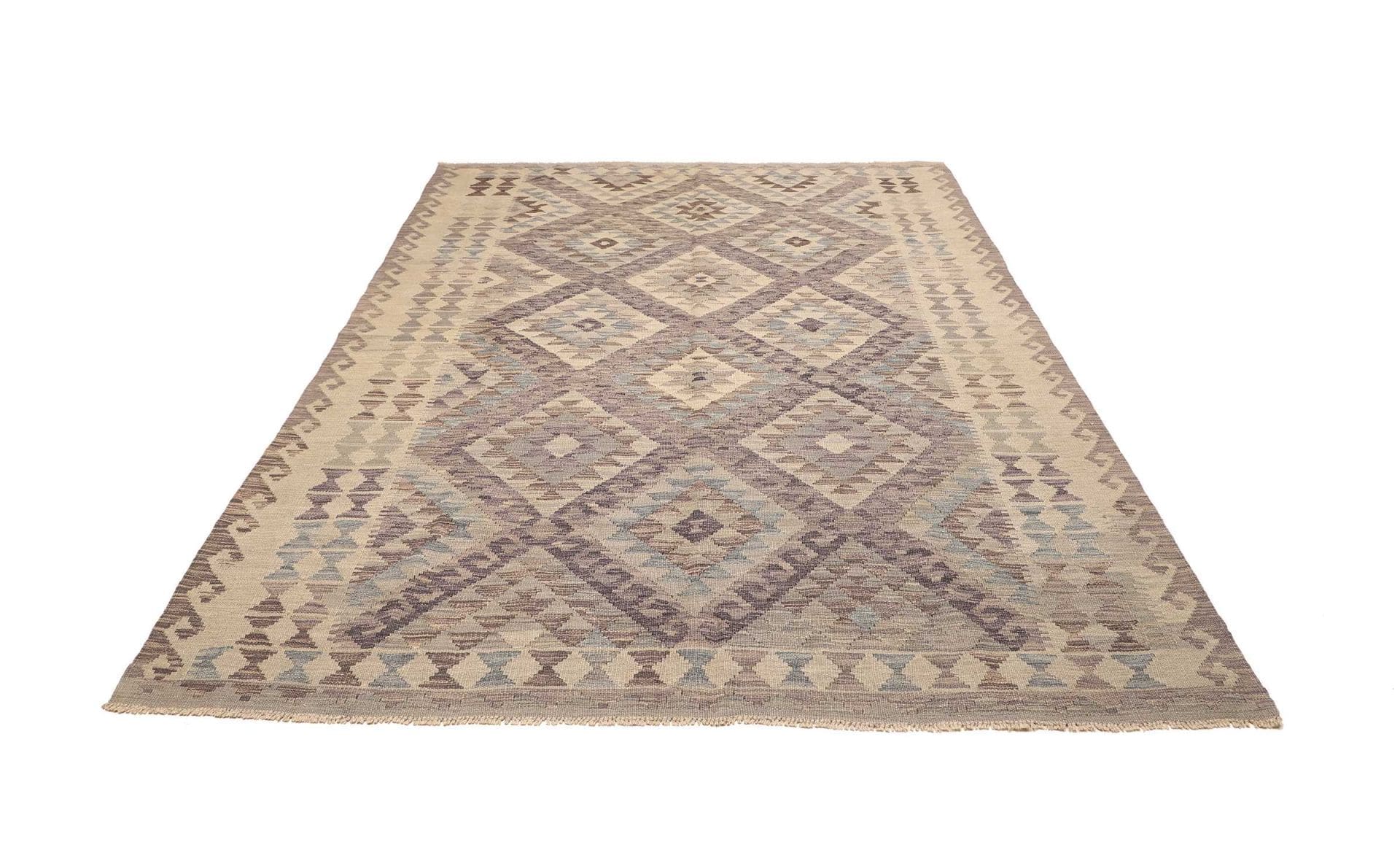Kilim Pakistani Rug — hand-woven, 189 × 239 cm, Wool