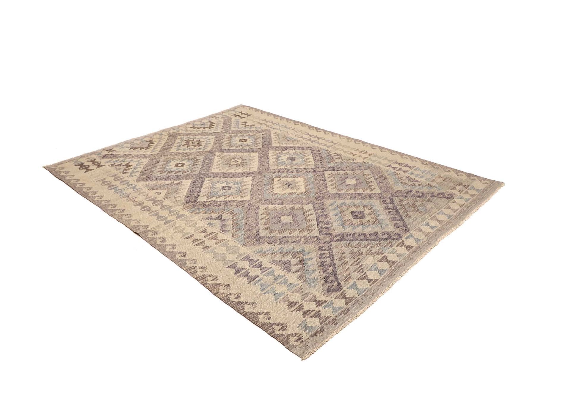 Kilim Pakistani Rug — hand-woven, 189 × 239 cm, Wool