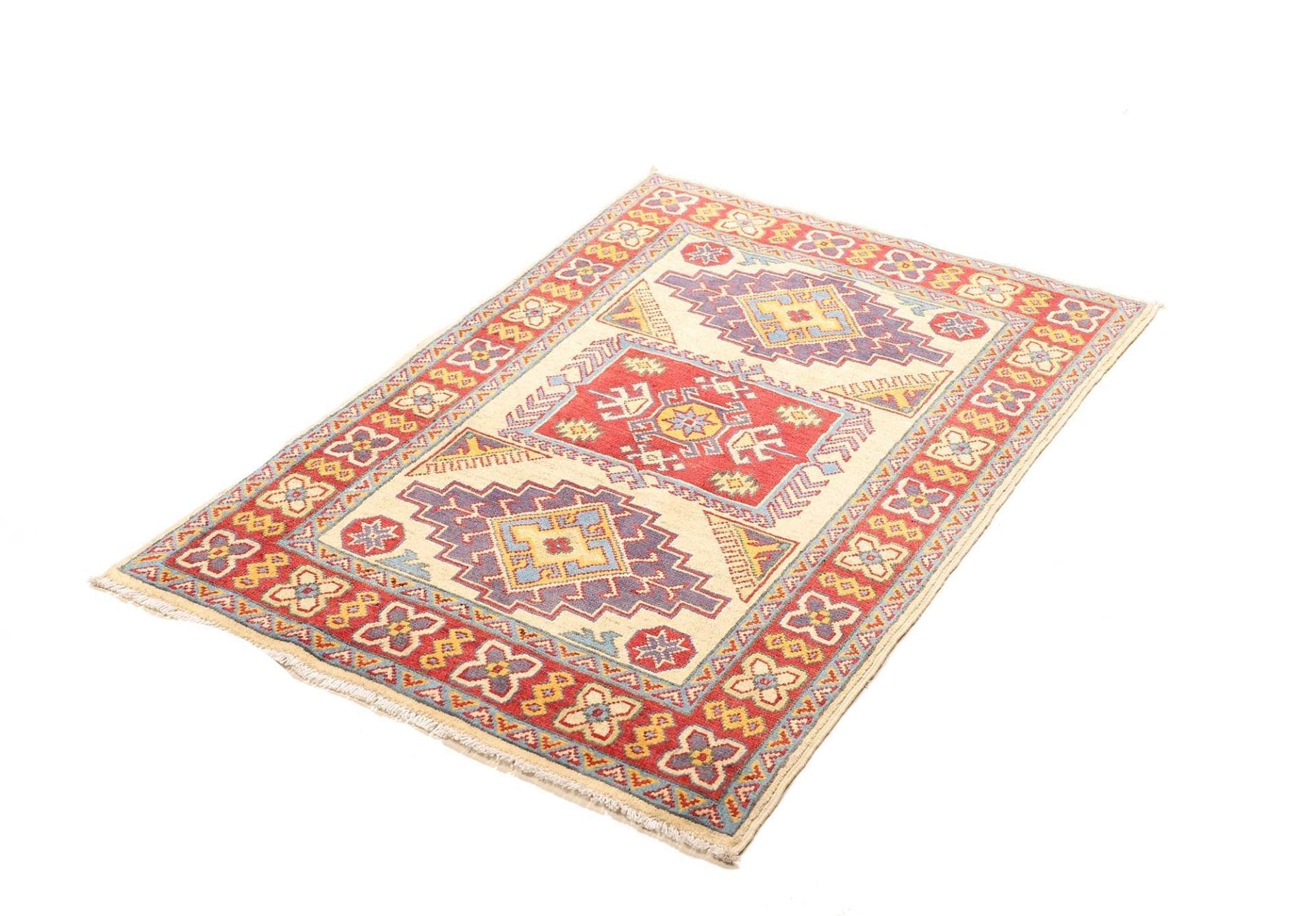 Kazak Pakistani Rug — hand-knotted, 87 × 120 cm, Wool