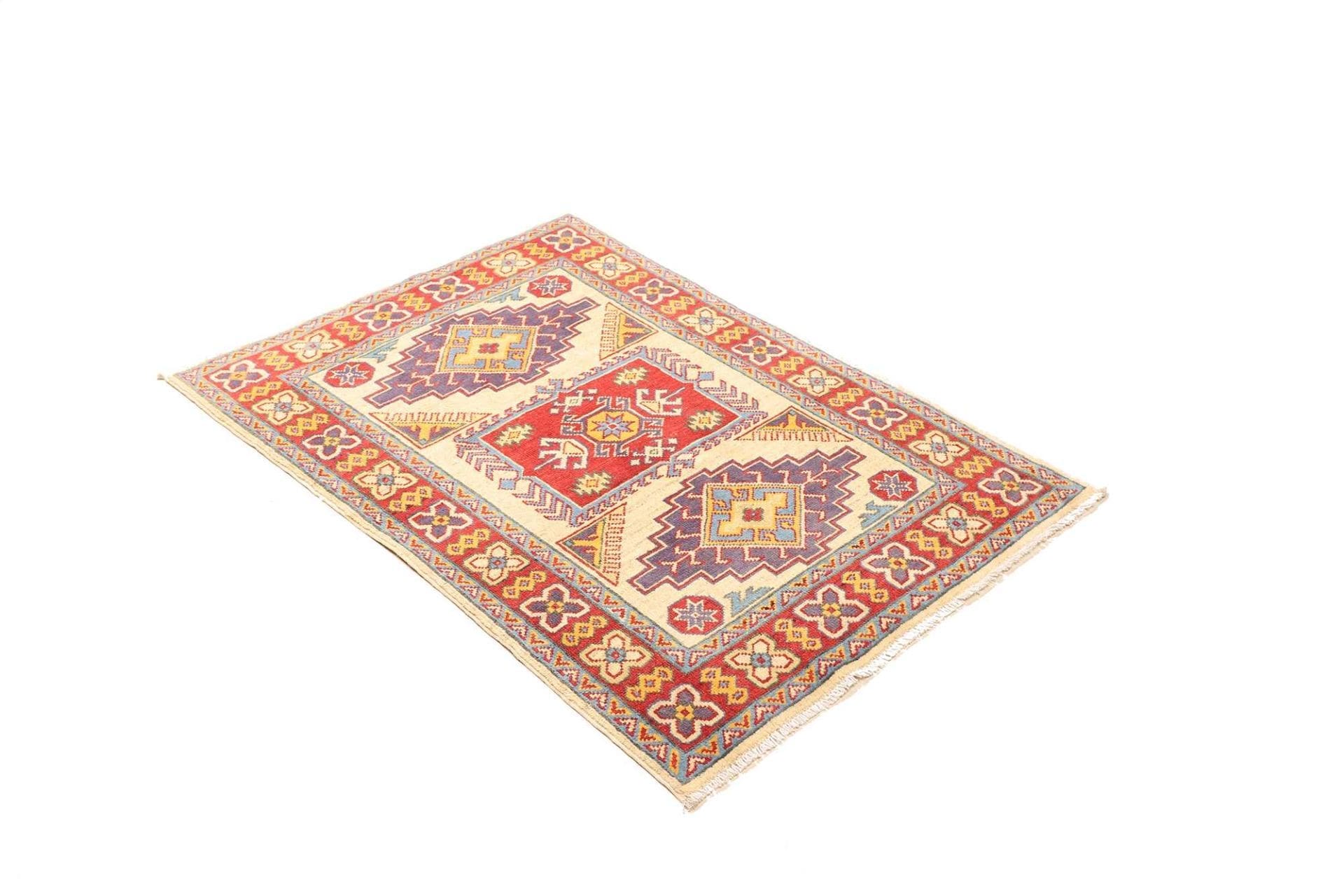 Kazak Pakistani Rug — hand-knotted, 87 × 120 cm, Wool