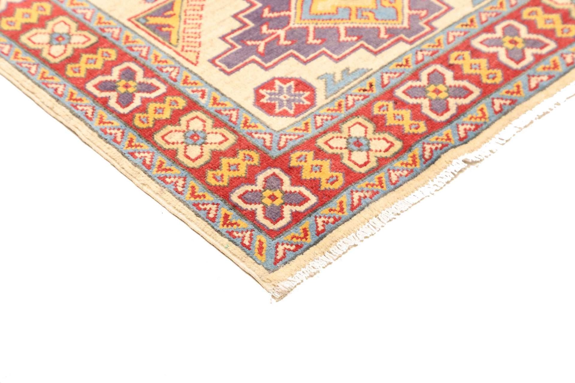Kazak Pakistani Rug — hand-knotted, 87 × 120 cm, Wool