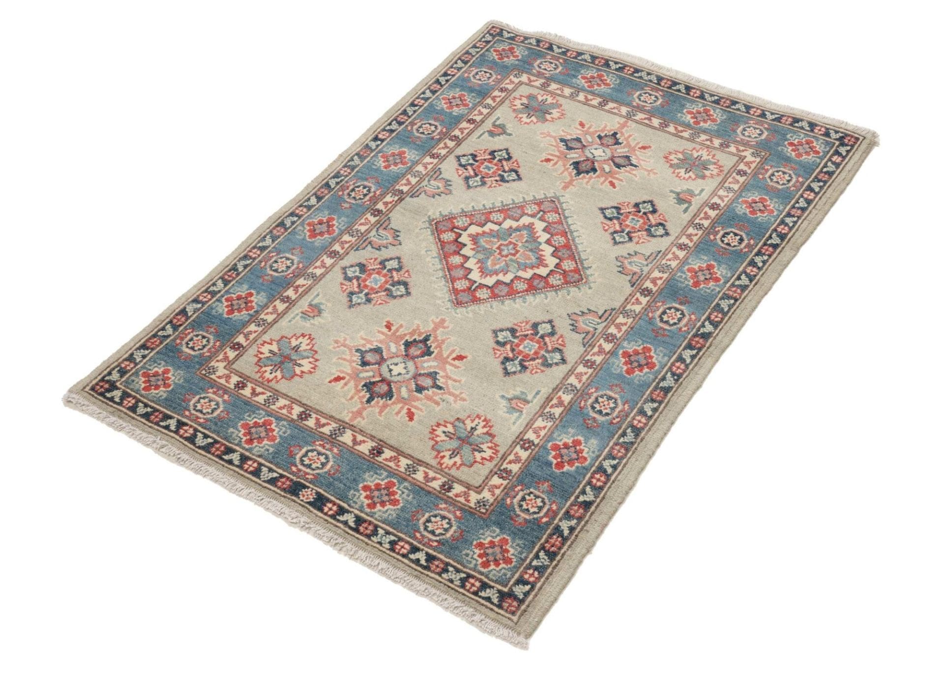 Kazak Pakistani Rug 83 × 117 cm, Wool, hand-knotted