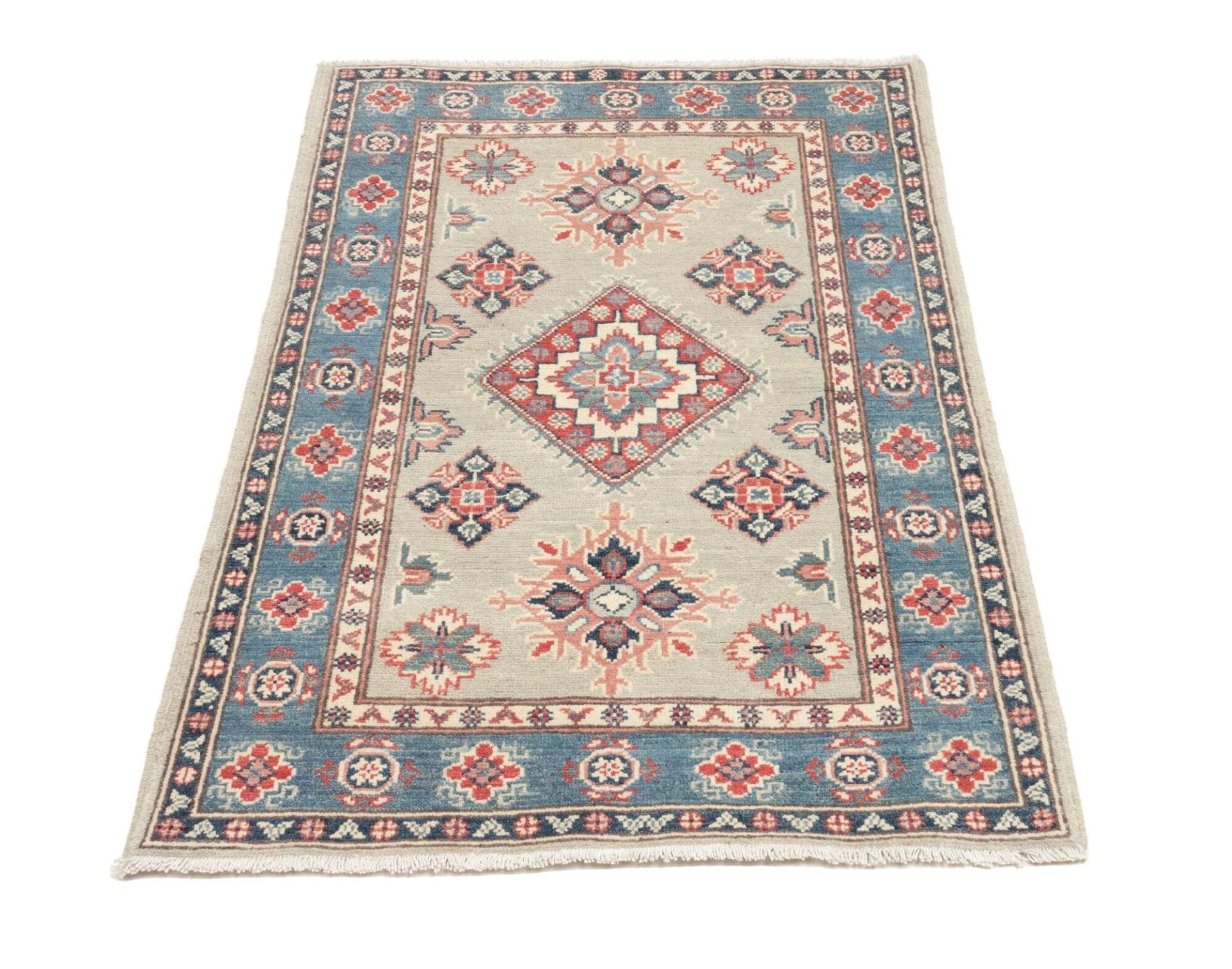 Kazak Pakistani Rug 83 × 117 cm, Wool, hand-knotted