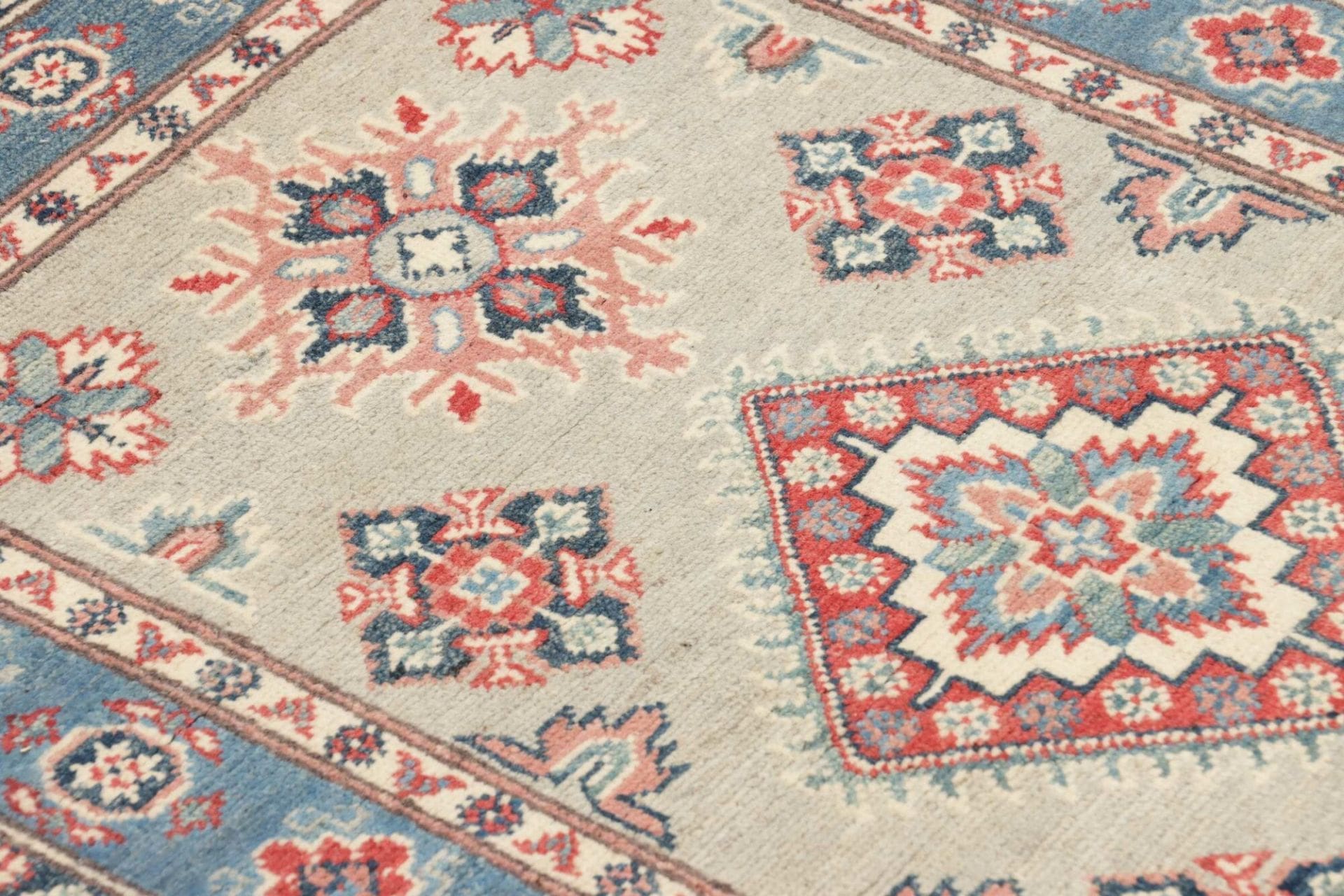 Kazak Pakistani Rug 83 × 117 cm, Wool, hand-knotted
