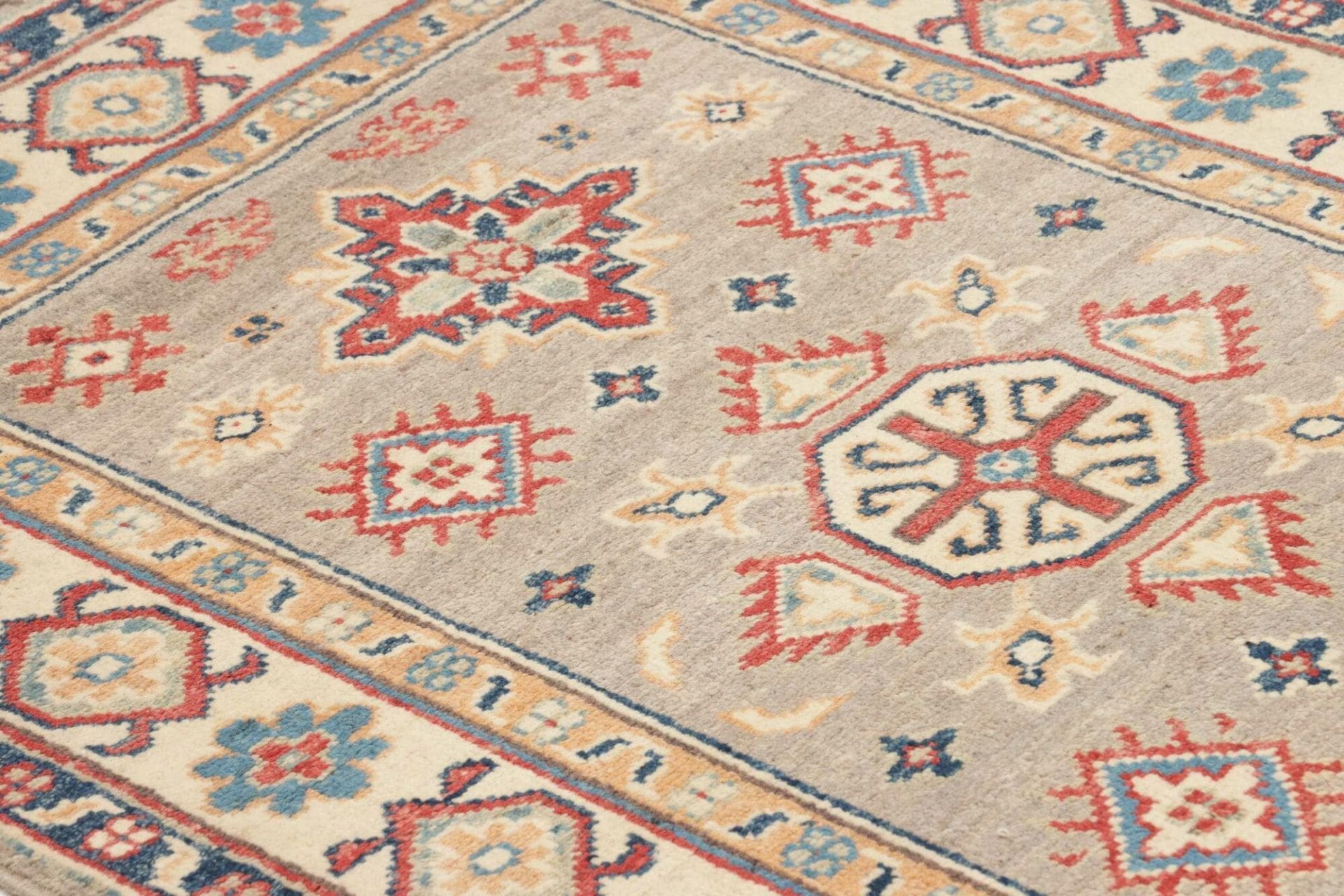Kazak Pakistani Rug 86 × 125 cm, Wool, hand-knotted