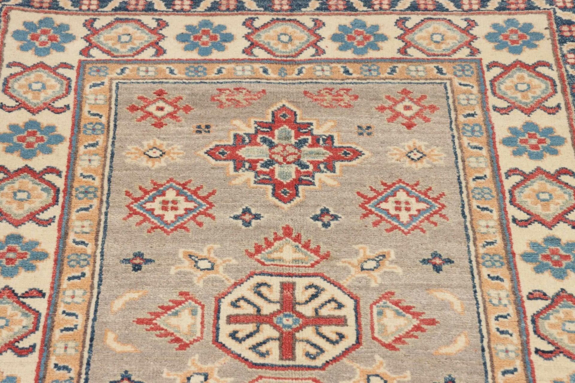 Kazak Pakistani Rug 86 × 125 cm, Wool, hand-knotted