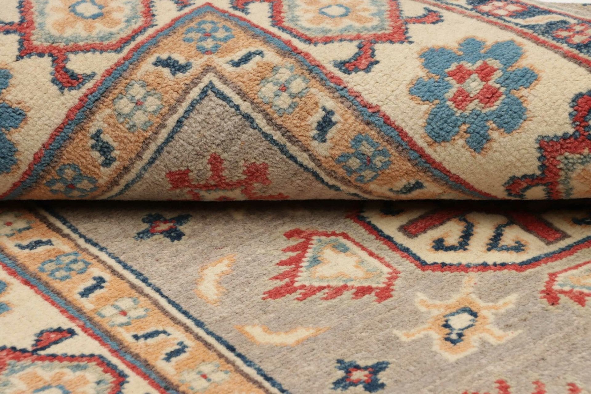 Kazak Pakistani Rug 86 × 125 cm, Wool, hand-knotted