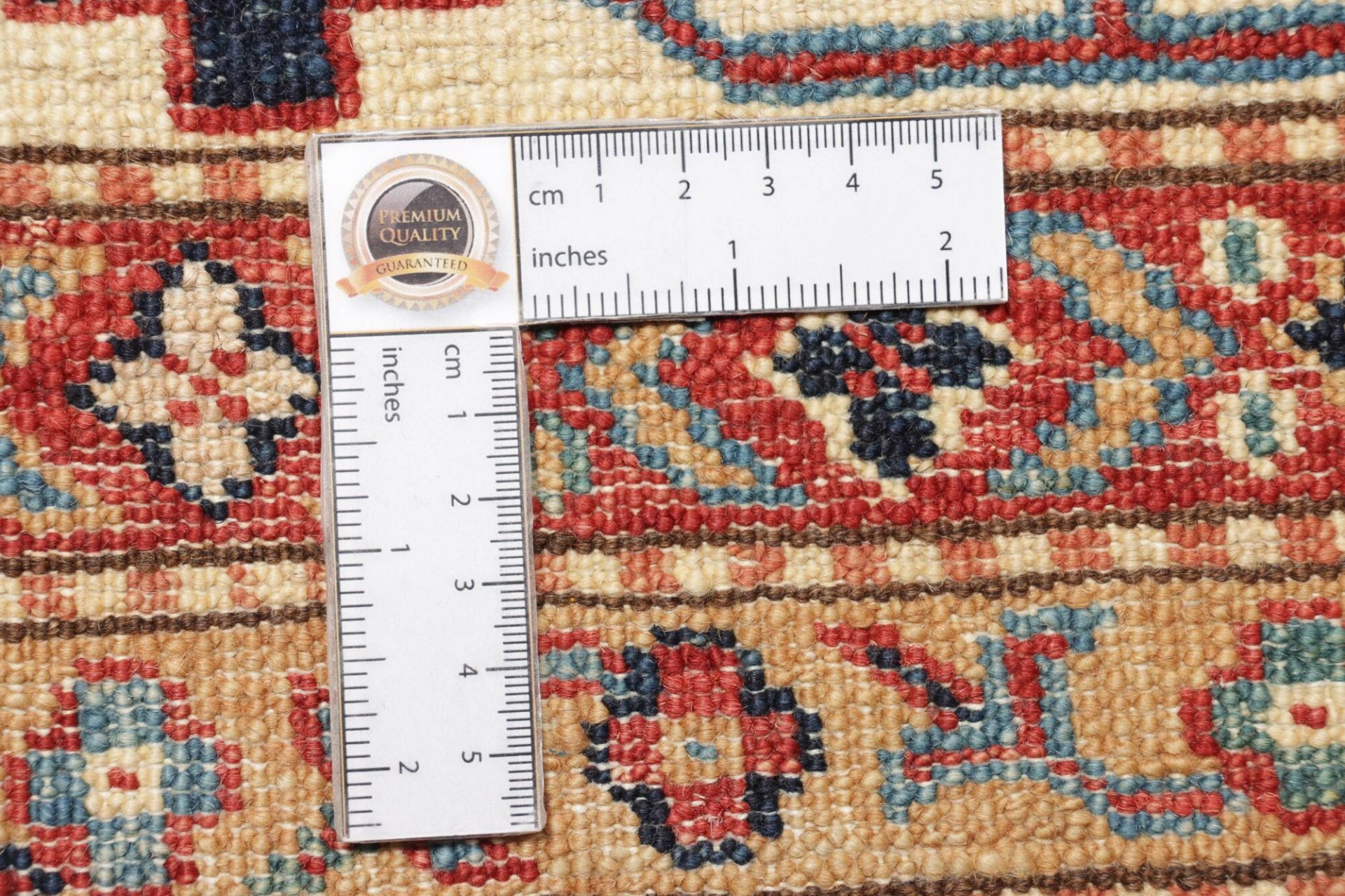 Kazak Pakistani Rug — hand-knotted, 283 × 370 cm, Wool