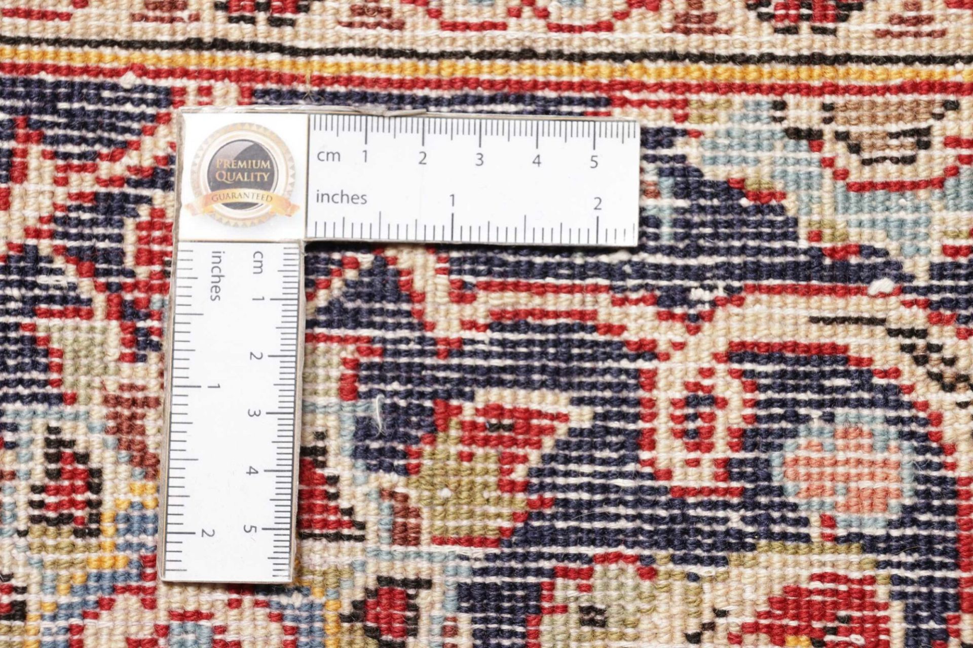 Hand-Knotted Wool Kashan Persian Rug, 303 × 428 cm