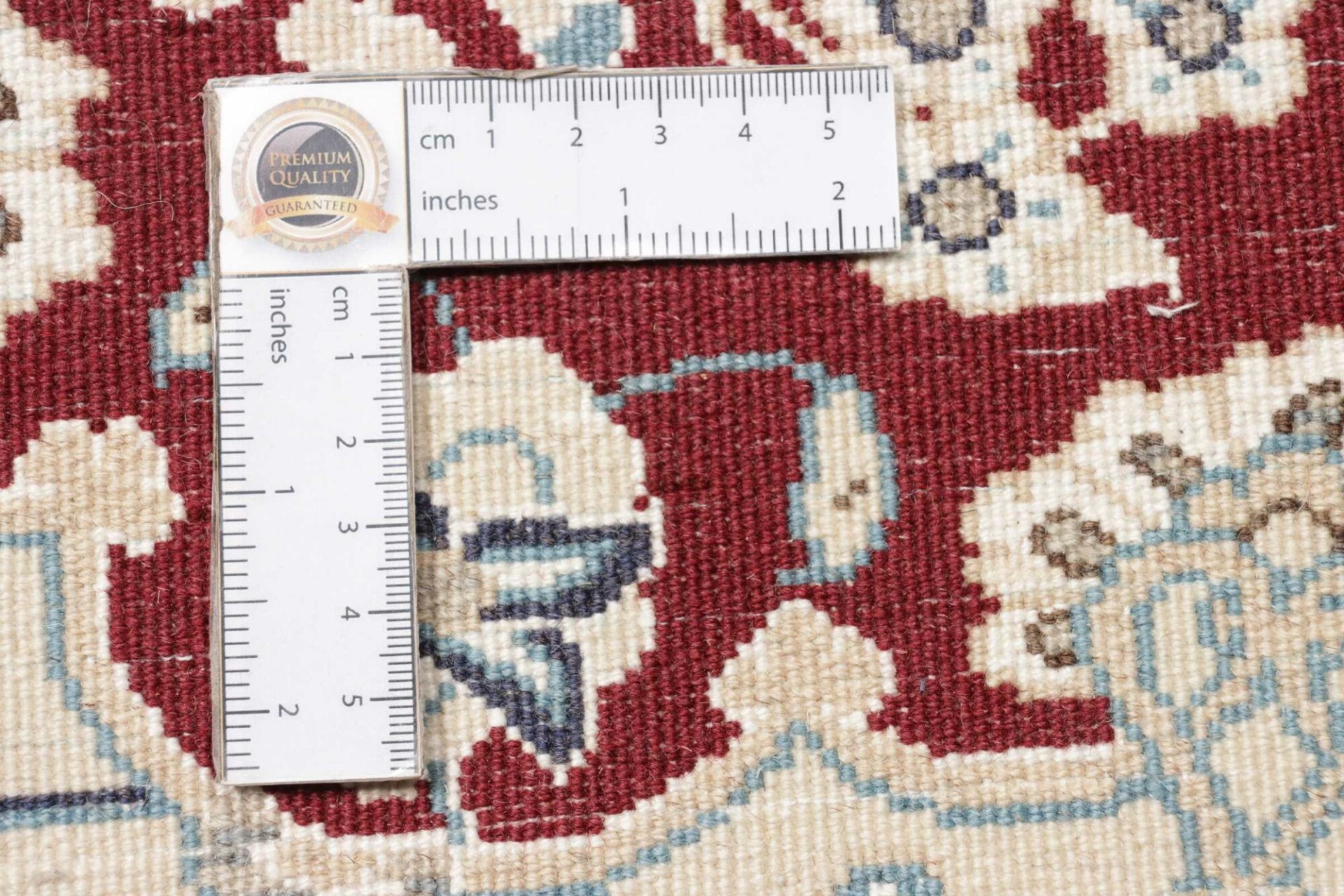 Hand-Knotted Wool Nain Persian Rug, 103 × 152 cm