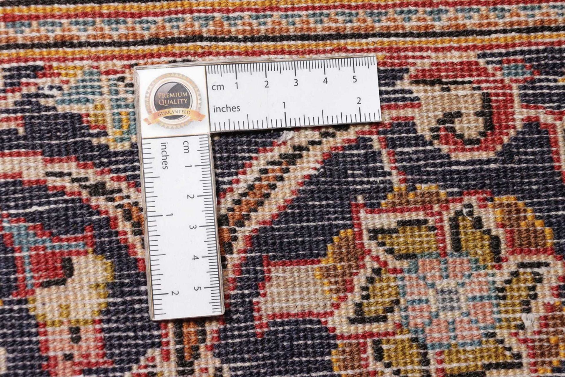 Kashan Persian Rug — hand-knotted, 256 × 368 cm, Wool