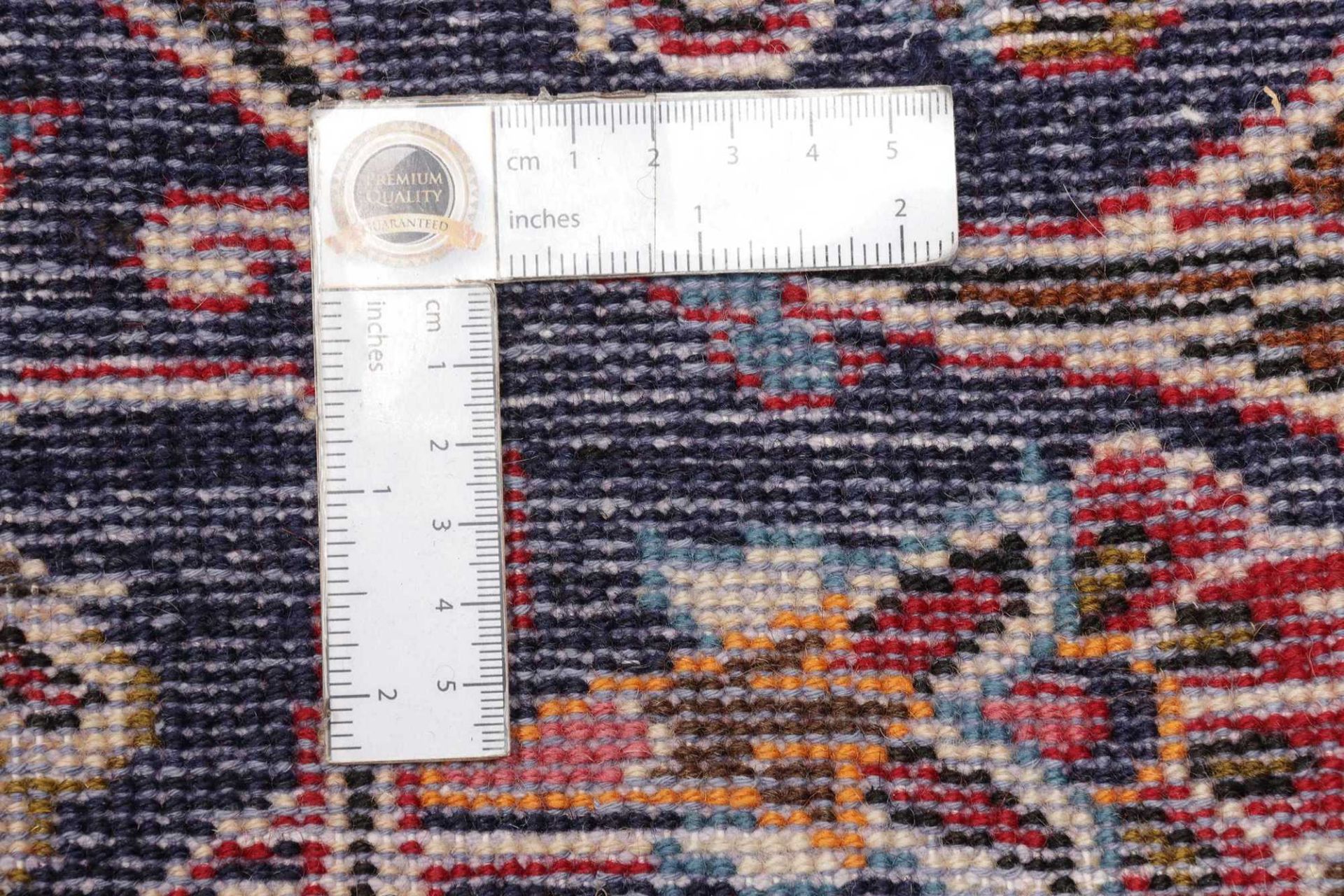 Hand-Knotted Wool Kashan Persian Rug, 245 × 353 cm