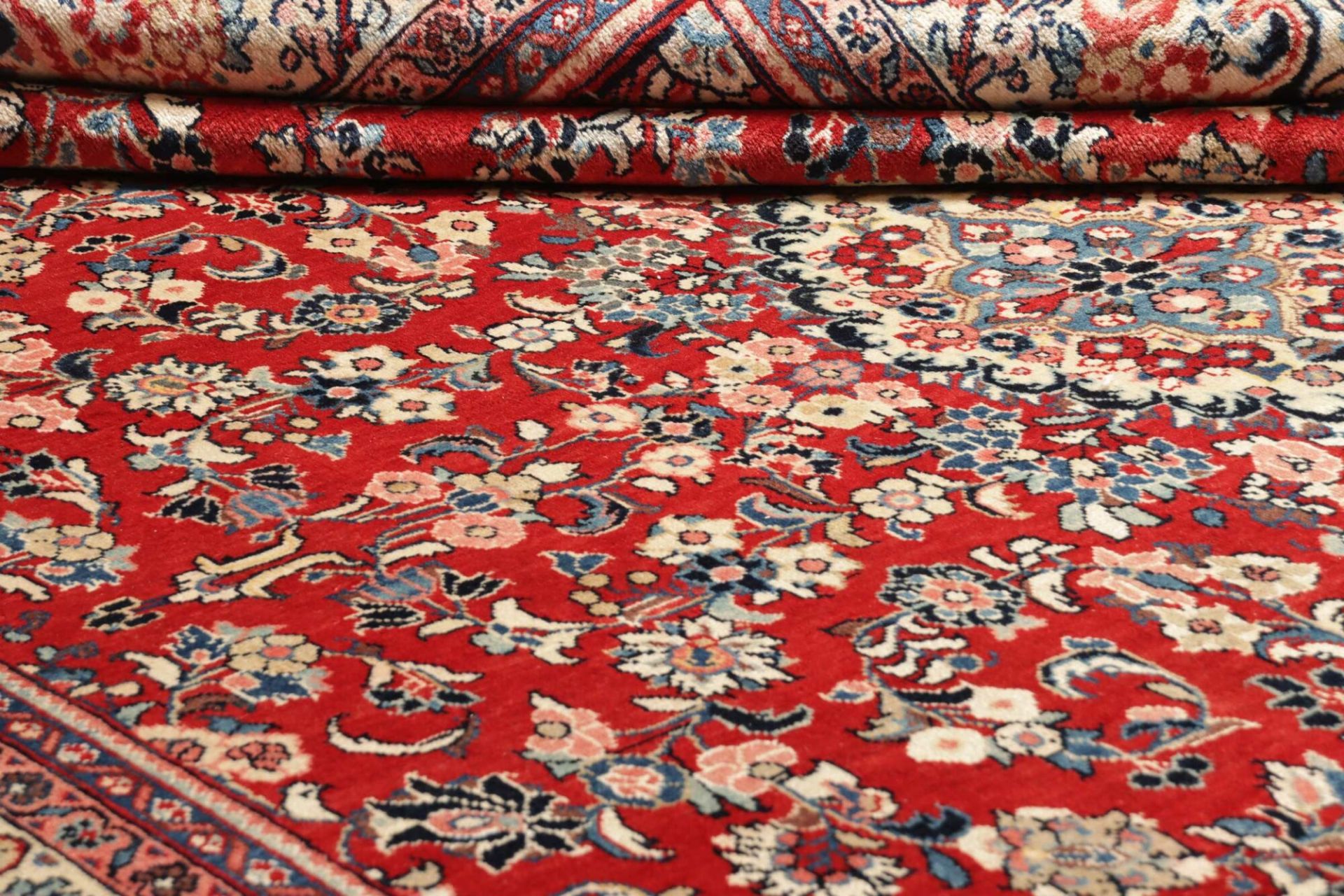 Sarouk Farahan Persian Rug 279 × 407 cm, Wool, hand-knotted