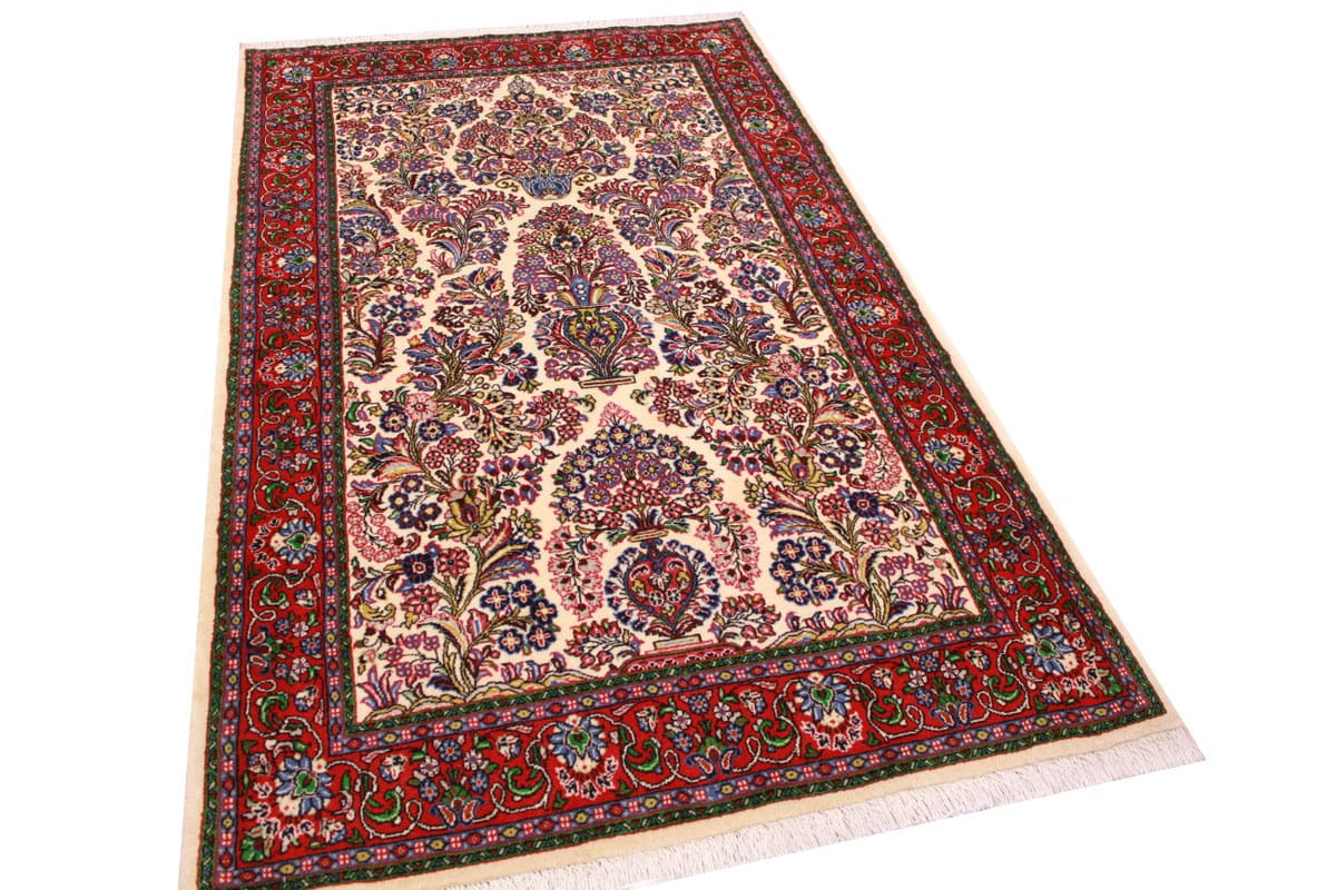 perserteppich-sarough-156x101-cm-beige-blumenmuster-handgeknupft-1 Sarouk Farahan Persian Rug — hand-knotted, Wool