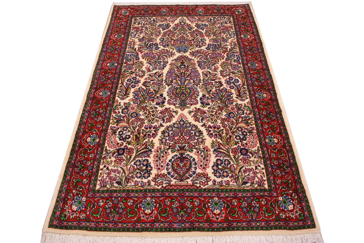 perserteppich-sarough-156x101-cm-beige-blumenmuster-handgeknupft-2 Sarouk Farahan Persian Rug — hand-knotted, Wool