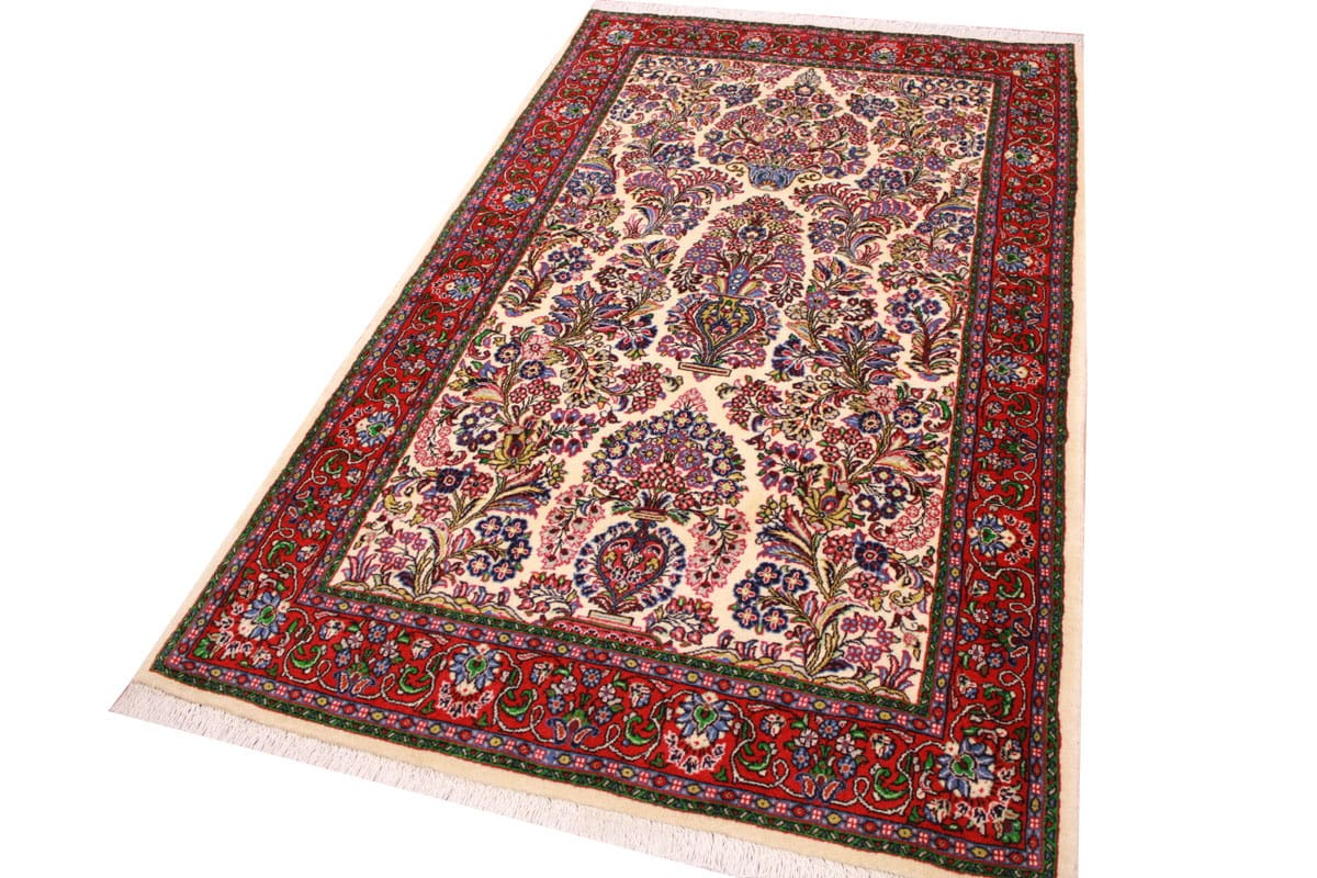 perserteppich-sarough-156x101-cm-beige-blumenmuster-handgeknupft-3 Sarouk Farahan Persian Rug — hand-knotted, Wool
