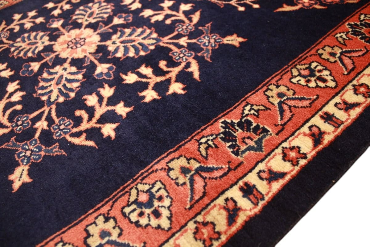 Sarouk Farahan Persian Rug — handmade, Wool