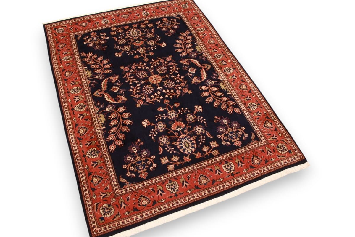 Sarouk Farahan Persian Rug — handmade, Wool